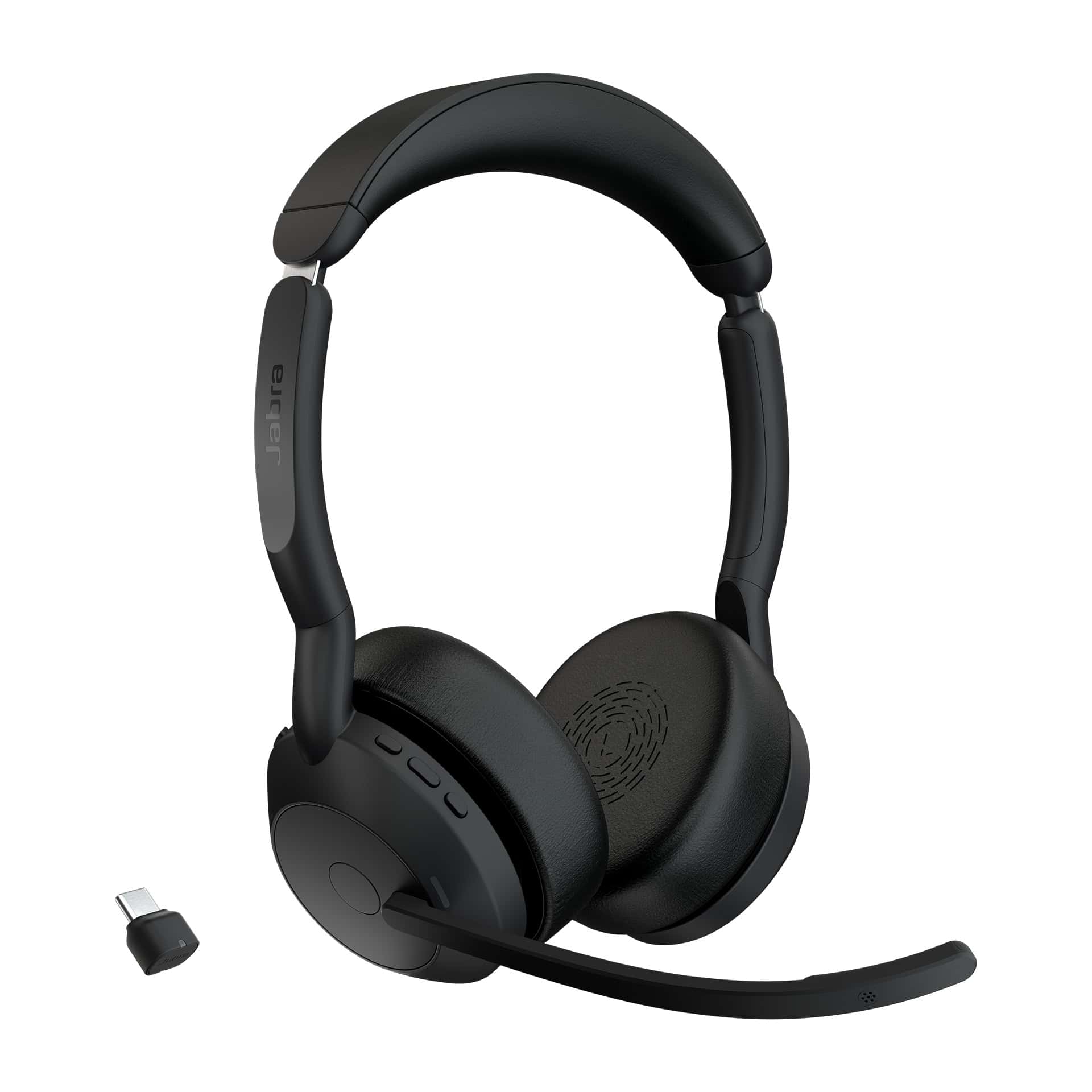 Jabra Evolve2 55 Headset Draadloos Hoofdband Kantoor/callcenter USB Type-C Bluetooth Oplaadhouder (25599-989-899) thumbnail