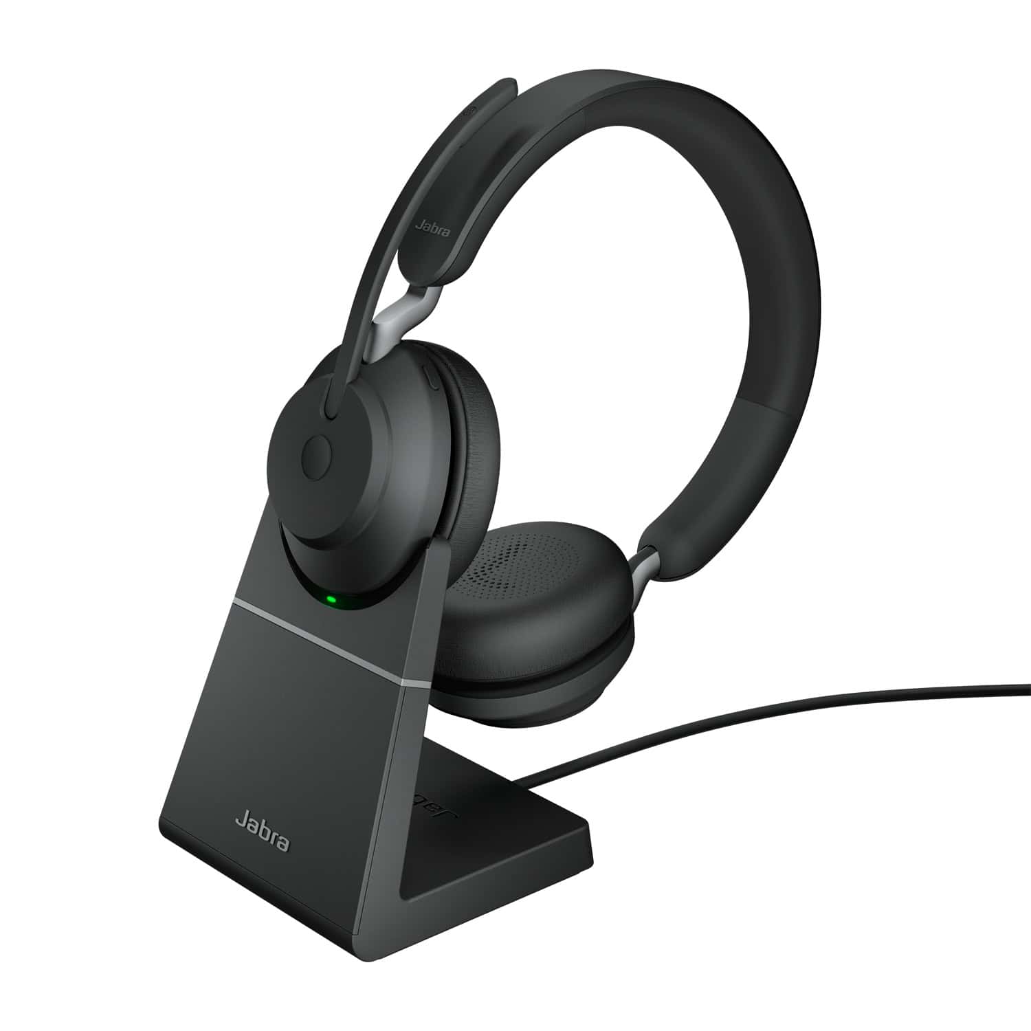 Jabra Evolve2 65 Headset Draadloos Hoofdband Kantoor/callcenter USB Type-C Bluetooth Oplaadhouder (26599-989-889) thumbnail
