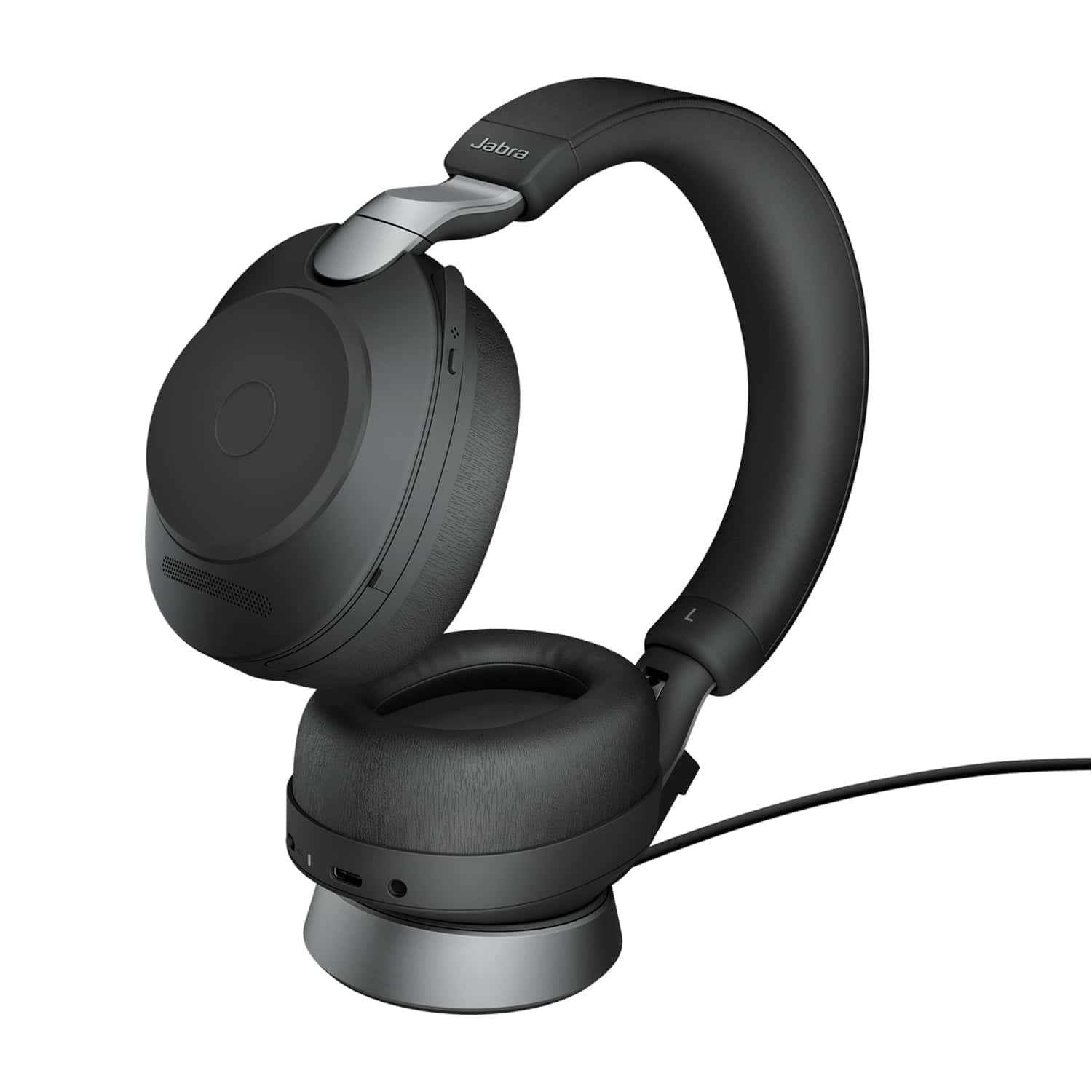 Jabra Evolve2 85, UC Stereo Headset Bedraad en draadloos Hoofdband Kantoor/callcenter USB Type-A Bluetooth Zwart (28599-989-989) thumbnail