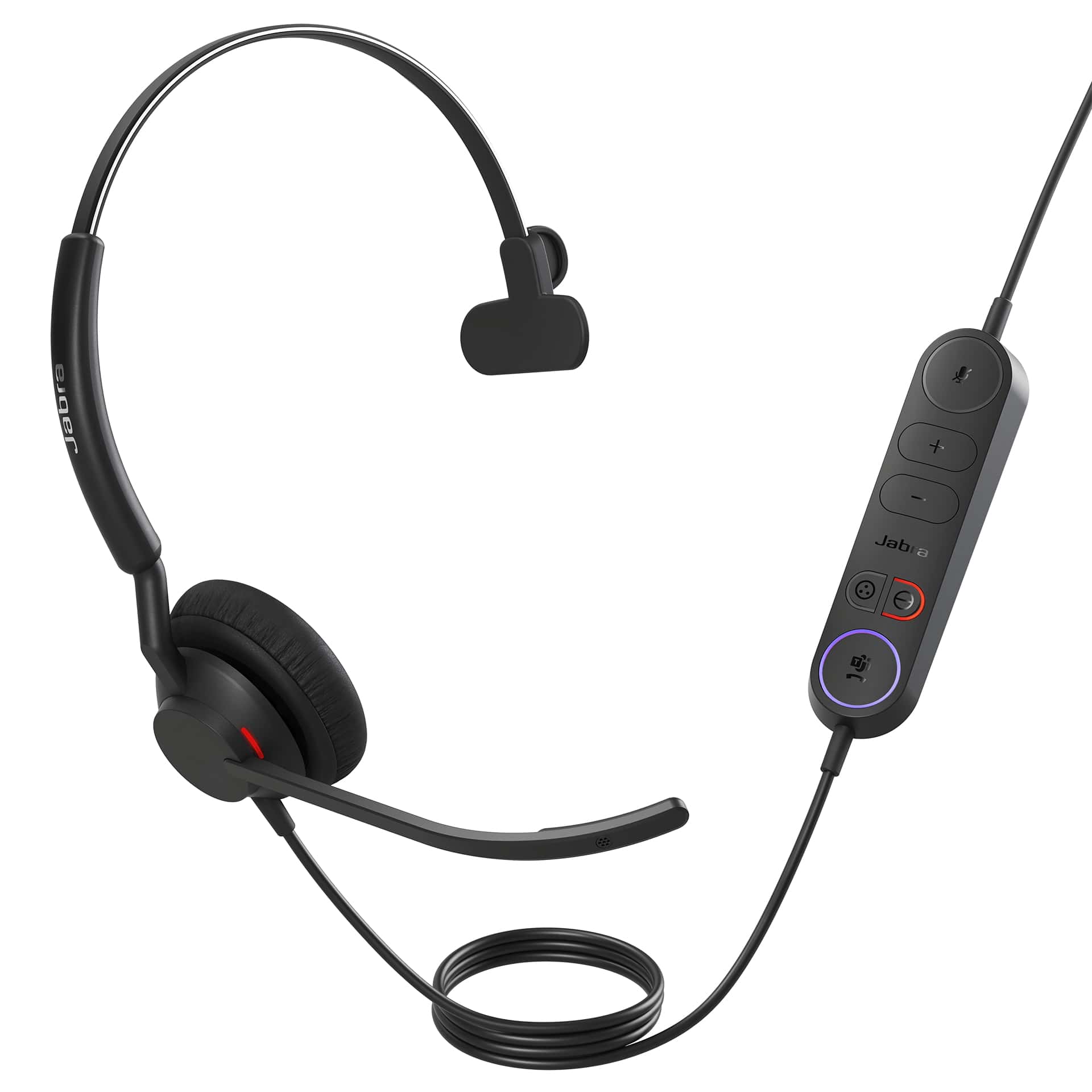 Jabra Engage 40 Headset Bedraad Hoofdband Kantoor/callcenter USB Type-A Bluetooth Zwart (4093-413-279) thumbnail