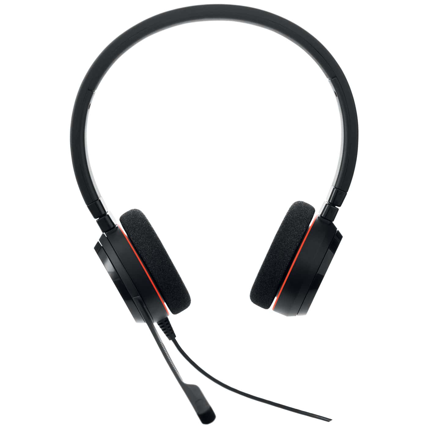 Jabra Evolve 20 USB-C MS Stereo Headset Bedraad Hoofdband Kantoor/callcenter USB Type-C Zwart (4999-823-189) thumbnail