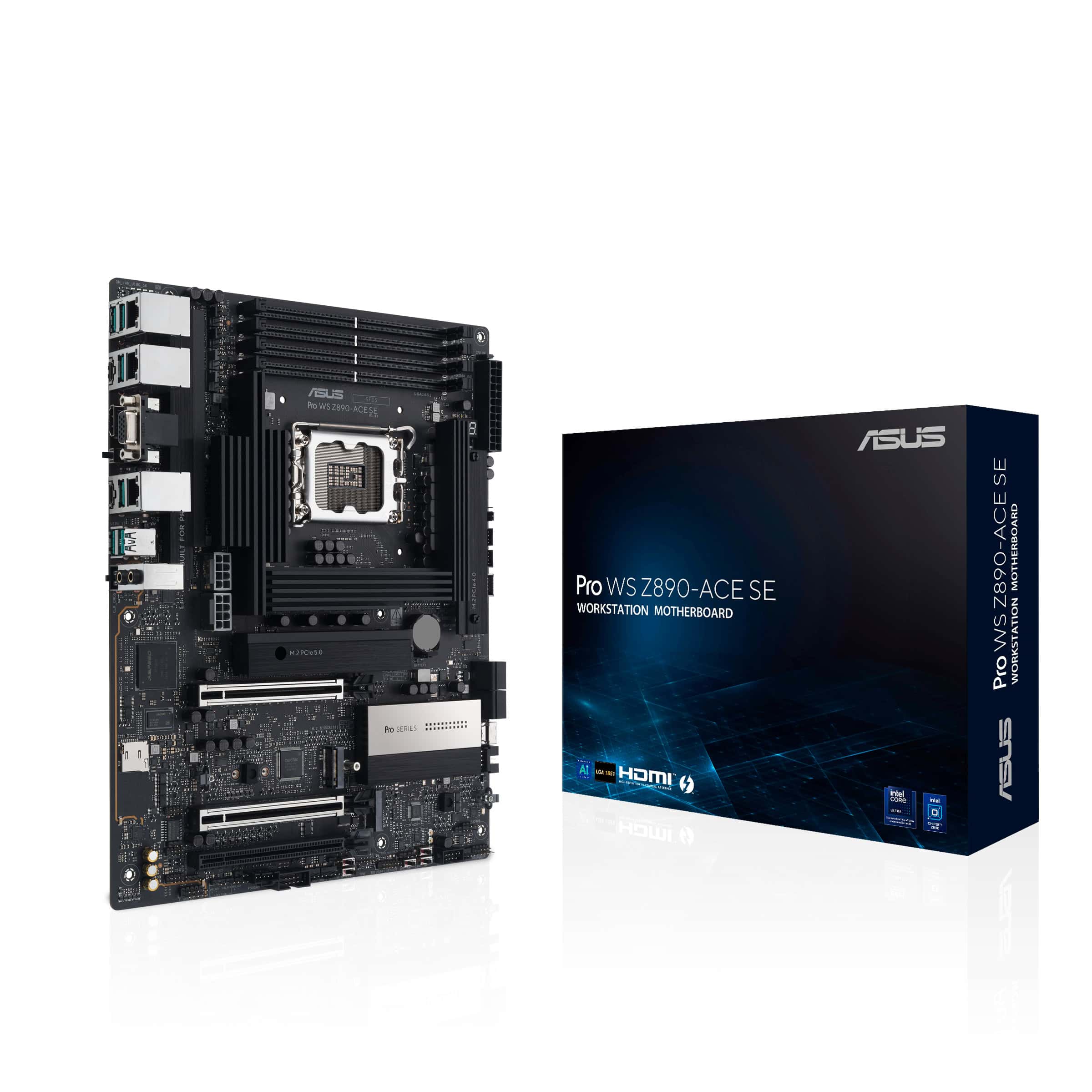 ASUS PRO WS Z890-ACE SE Intel Z890 LGA 1851 (Socket V1) ATX (90MB1JC0-M0EAY0) thumbnail