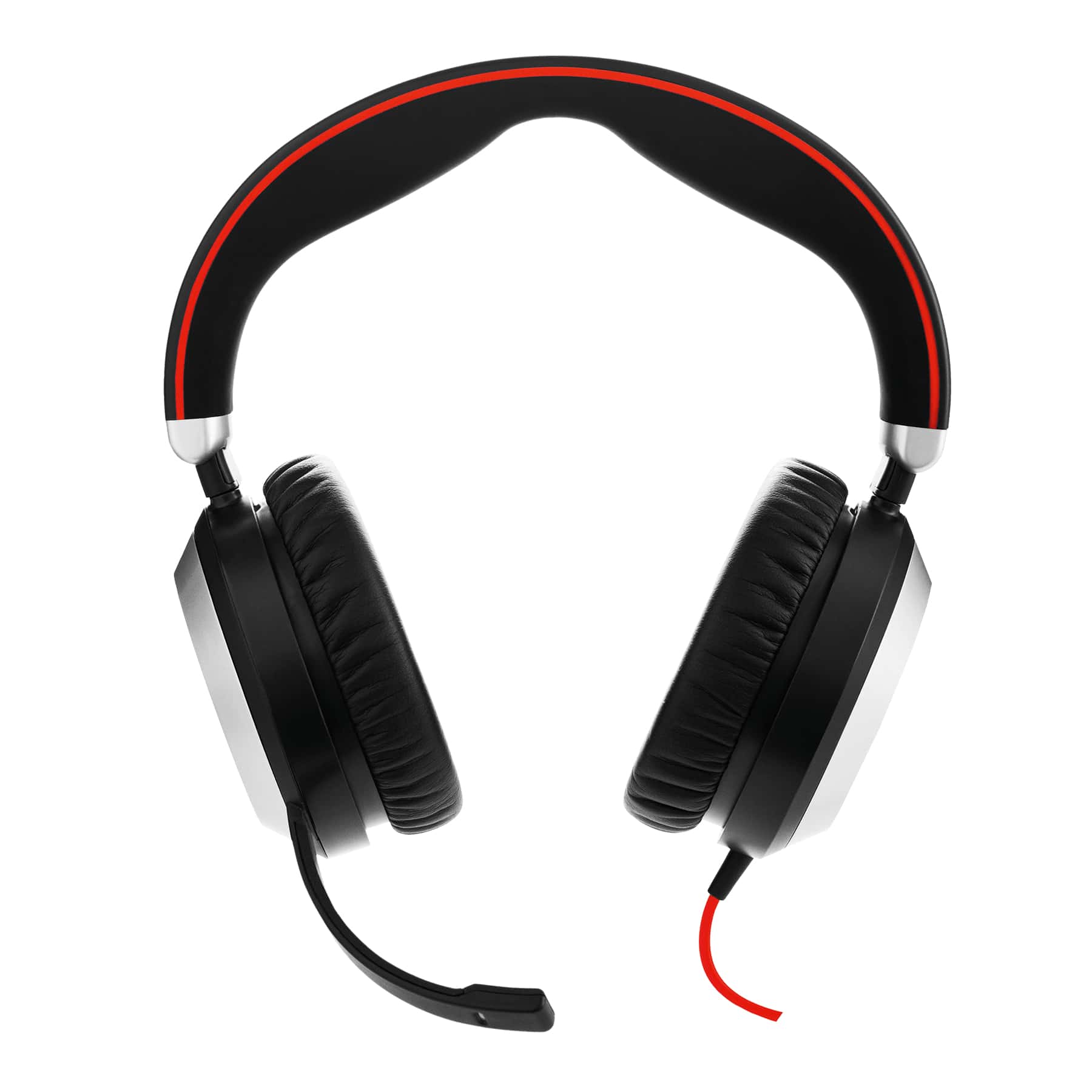 Jabra Evolve 80 UC Stereo Headset Bedraad Hoofdband Kantoor/callcenter Bluetooth Zwart (7899-829-209) thumbnail