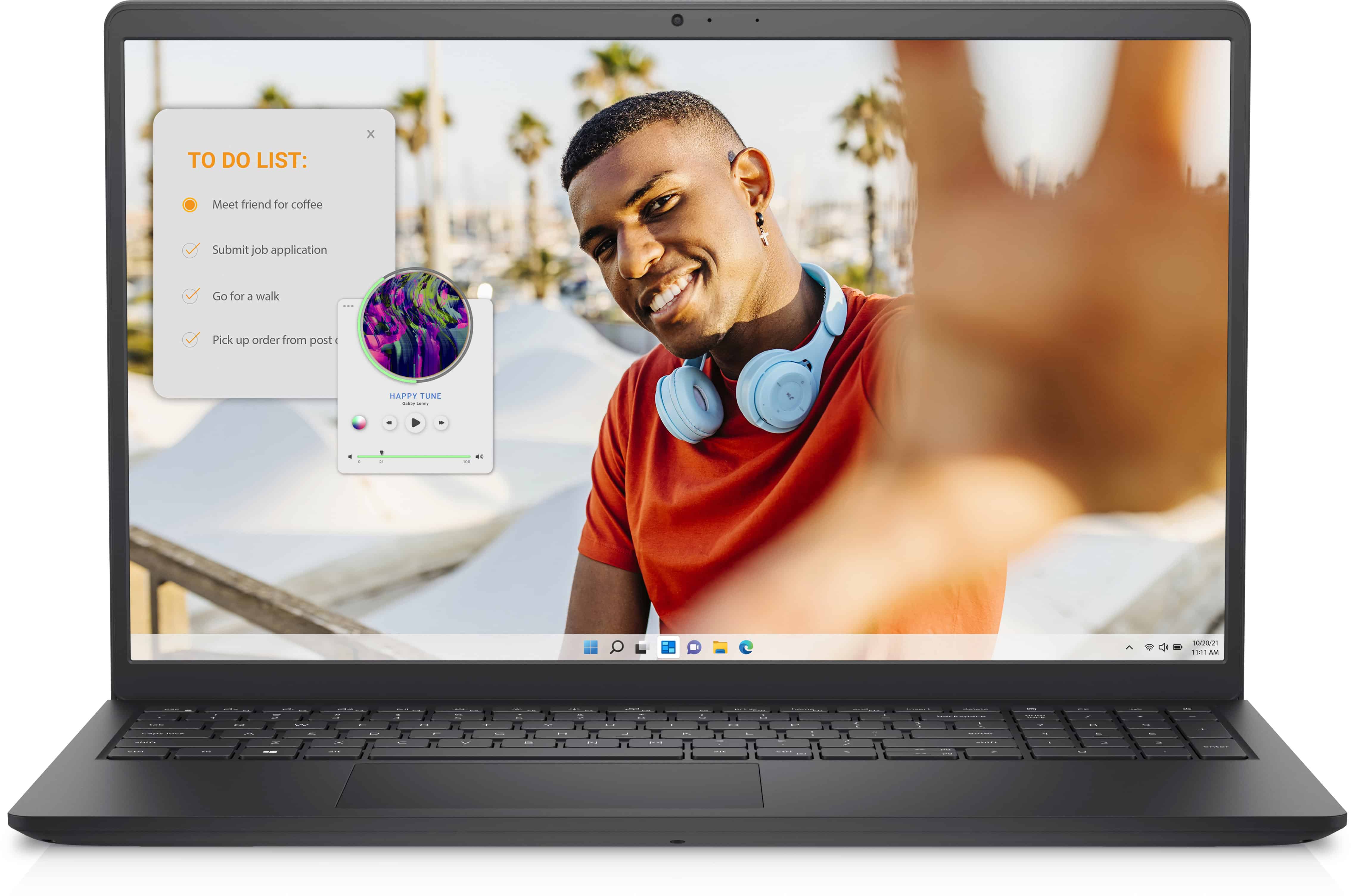 DELL Inspiron 3535 AMD Ryzen™ 5 7530U Laptop 39,6 cm (15.6) Full HD 16 GB DDR4-SDRAM 512 GB SSD Wi-Fi 5 (802.11ac) Windows 11 Pro Zwart (XPC2P) thumbnail