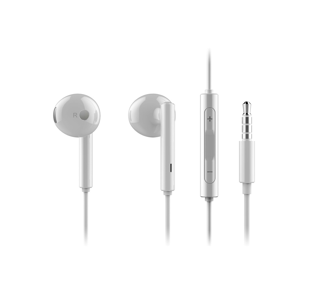 Huawei AM115 Headset Bedraad In-ear Oproepen/muziek Wit (22040280) thumbnail