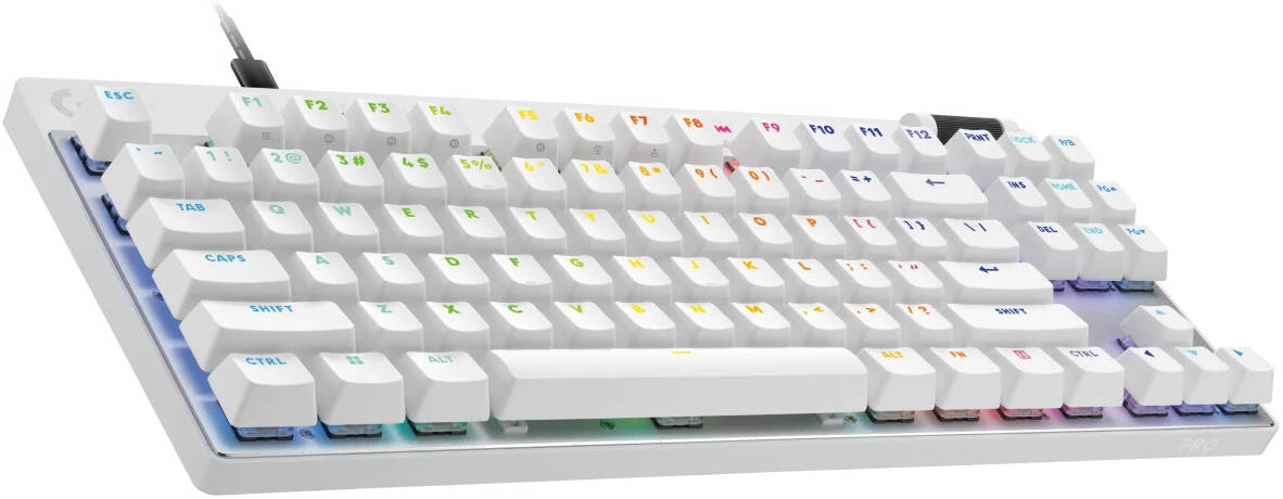 Logitech PRO X TKL RAPID WHITE - US INTL - EMEA28 (920-013242) thumbnail