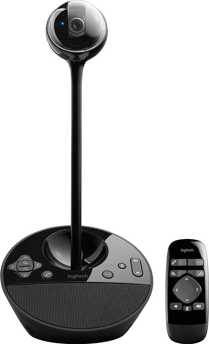 Logitech BCC950 Zwart 1920 x 1080 Pixels 30 fps (960-001005) thumbnail