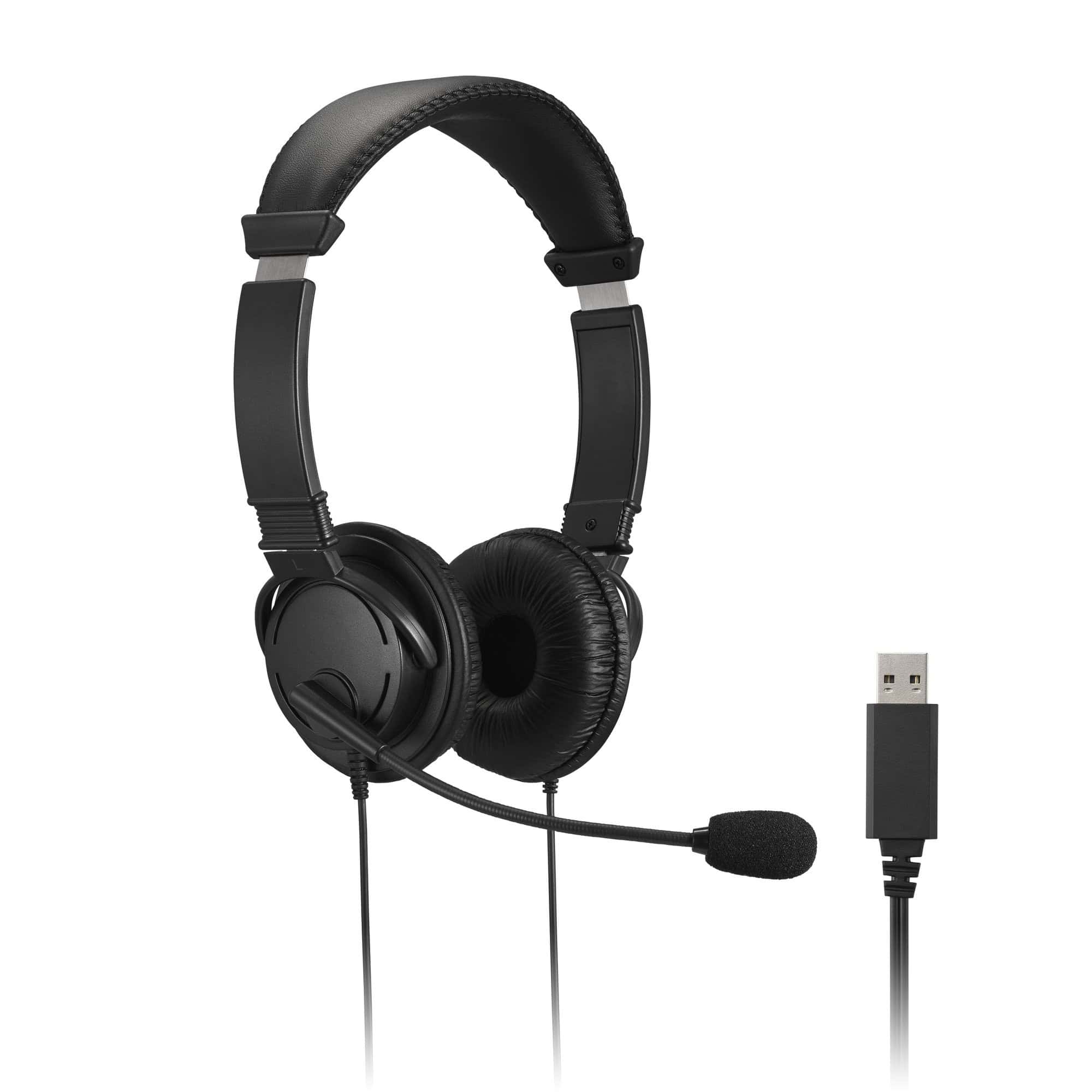 Kensington K33065WW hoofdtelefoon/headset Bedraad USB Type-A (K33065WW) thumbnail