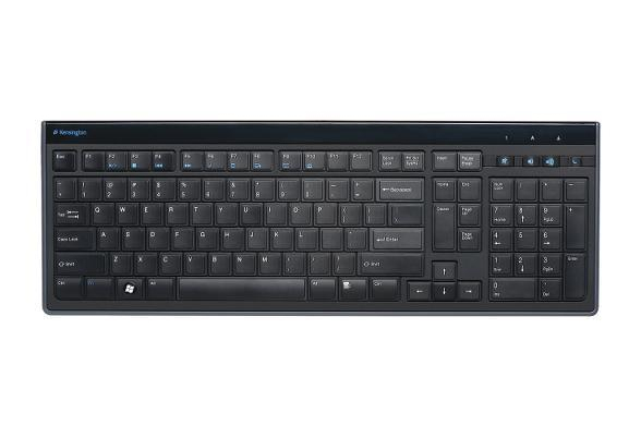 Kensington Advance Fit™ Full-Size Slank Toetsenbord (K72357BE) thumbnail