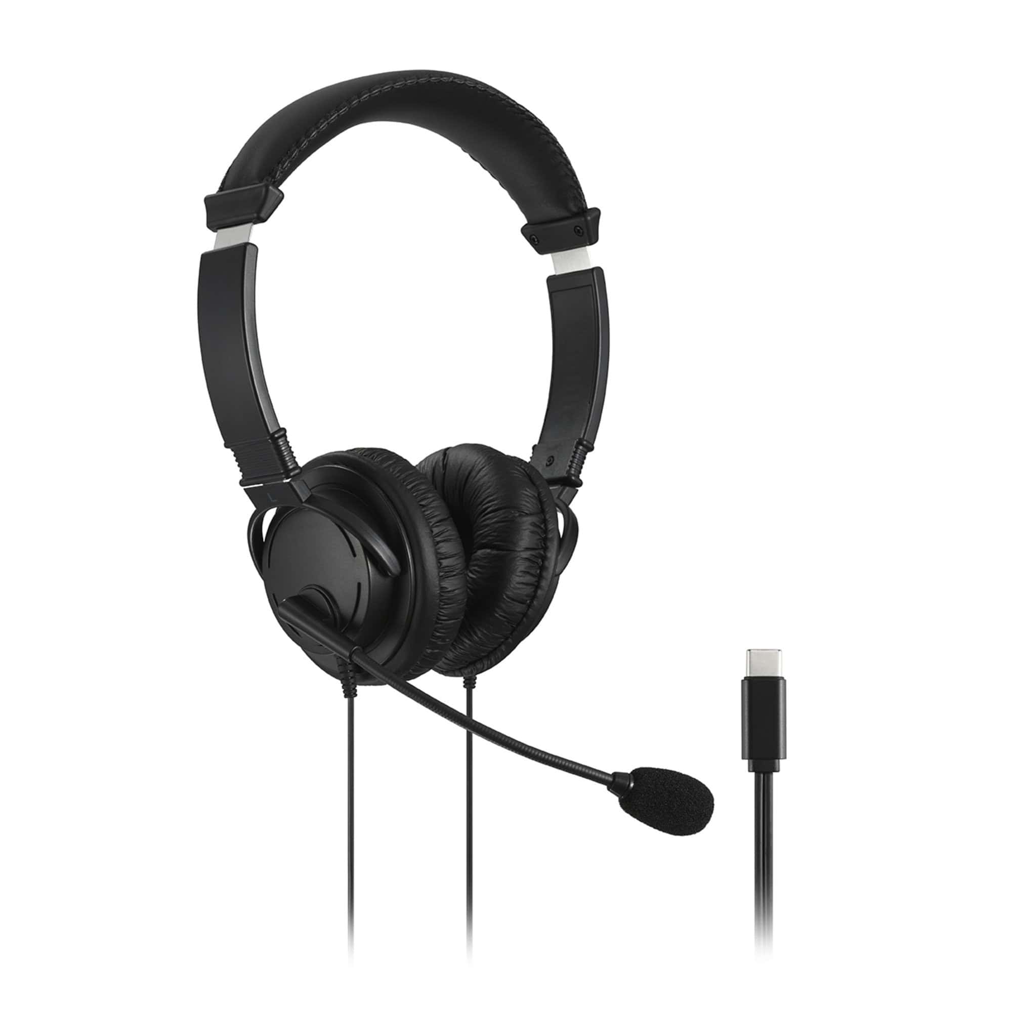 Kensington USB-C Hi-Fi Hoofdtelefoon met microfoon (K97457WW) thumbnail