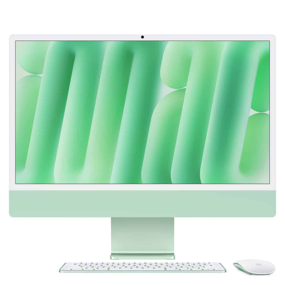 Apple iMac Grün CZ1E4-0021010 - 61cm(24‘‘) M4 8?Core CPU, 8?Core GPU, 16GB RAM, 1TB SSD, Standardglas, Magic Keyboard Touch-ID Z (CZ1E4-0021010) thumbnail