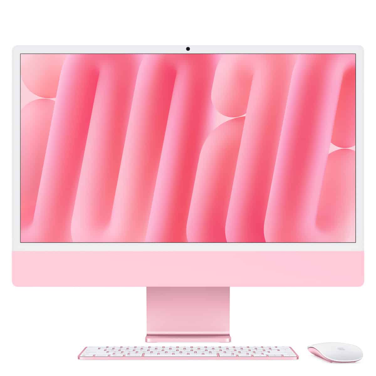 Apple iMac Pink CZ1E6-0001010 - 61cm(24‘‘) M4 8?Core CPU, 8?Core GPU, 16GB RAM, 256GB SSD, Standardglas, Magic Keyboard Touch-ID (CZ1E6-0001010) thumbnail
