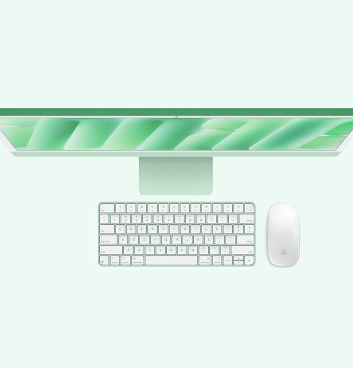 Apple iMac Orange CZ1EV-01300110 - 61cm(24‘‘) M4 10-Core CPU, 10-Core GPU, 24GB RAM, 2TB SSD, Nanotexturglas, Magic Keyboard TID (CZ1EV-01300110) thumbnail