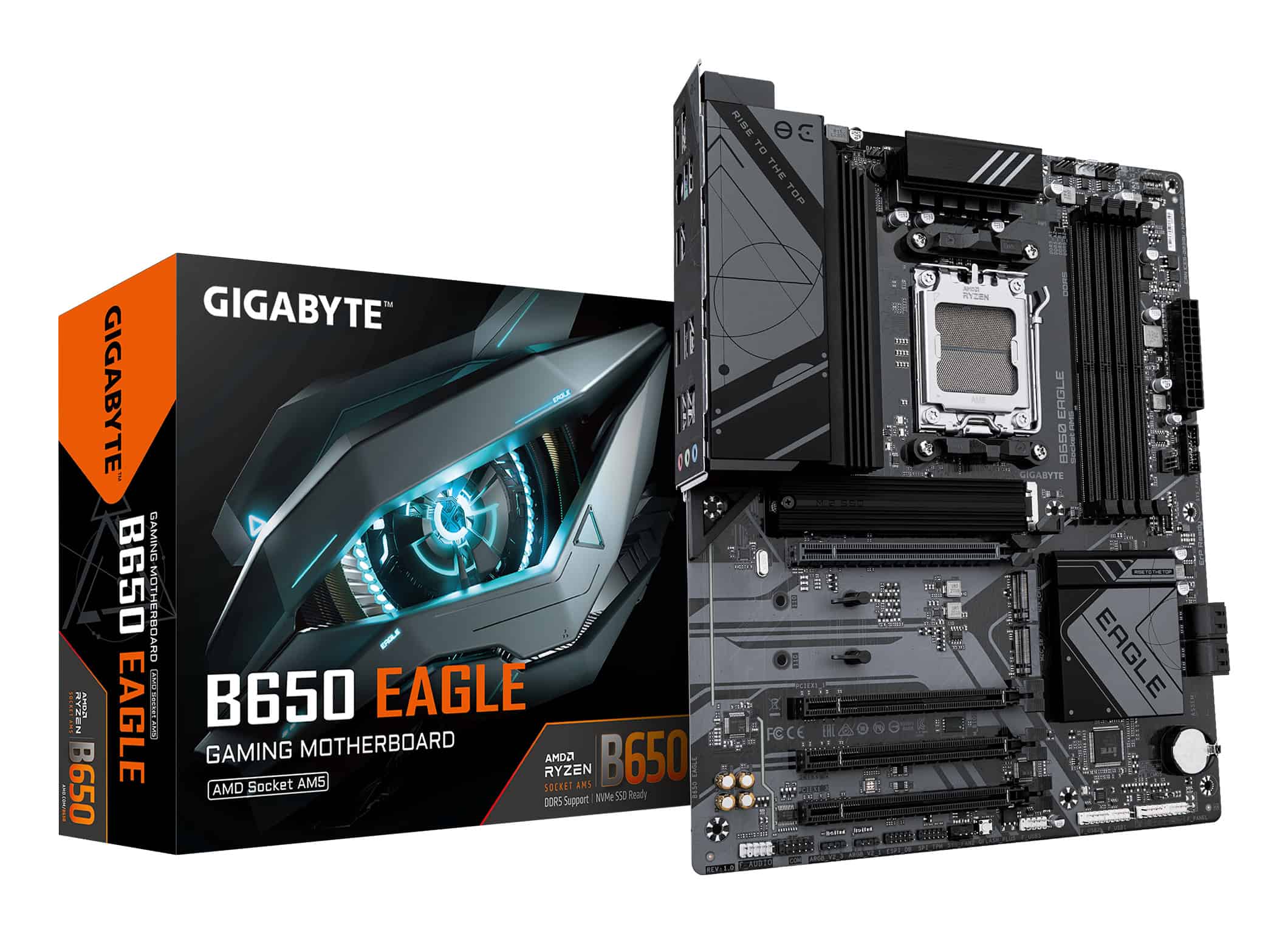 GIGABYTE B650 EAGLE moederbord AMD B650 Socket AM5 ATX (B650 EAGLE) thumbnail