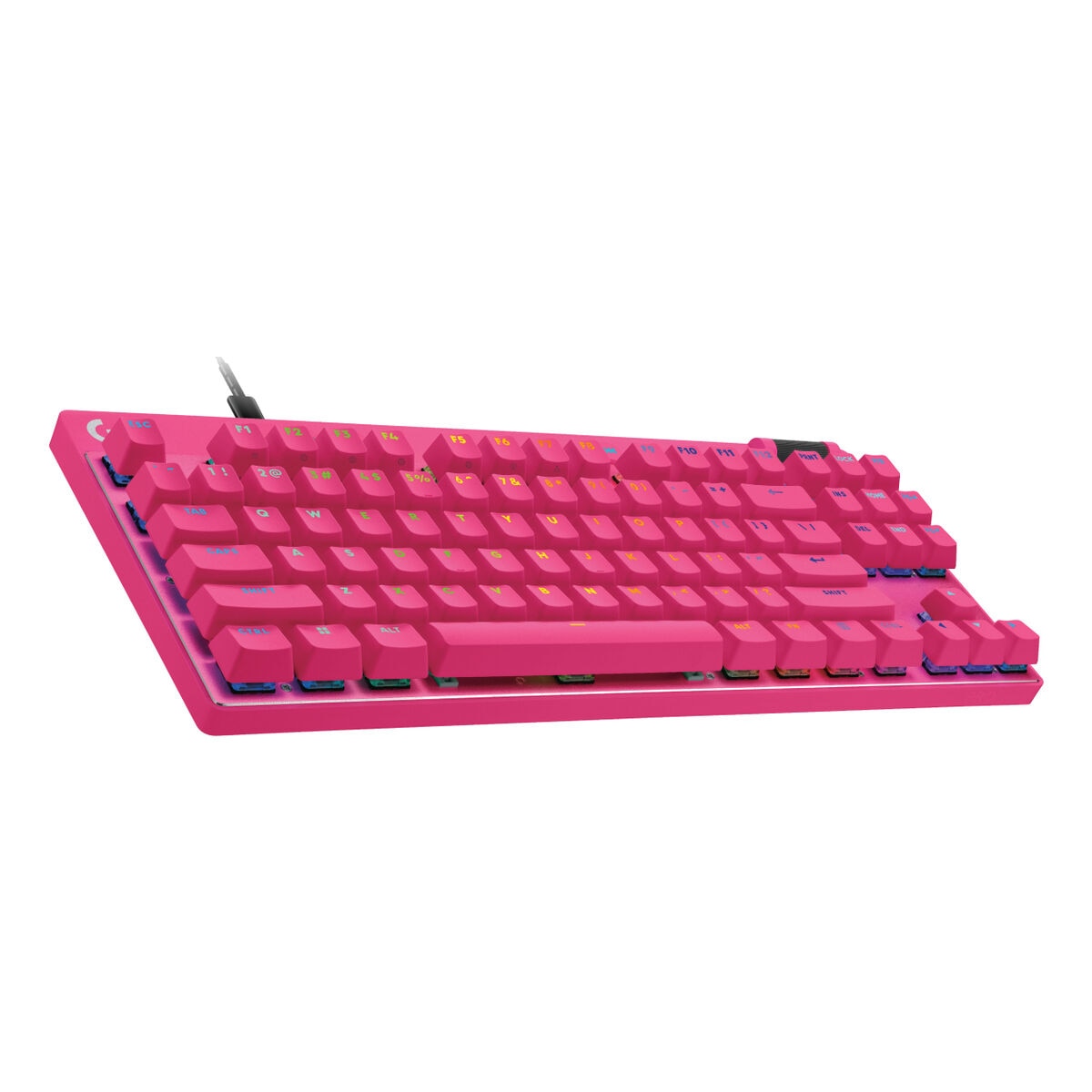Logitech PRO X TKL RAPID MAGENTA - FRA - EMEA28I- (920-013249) thumbnail