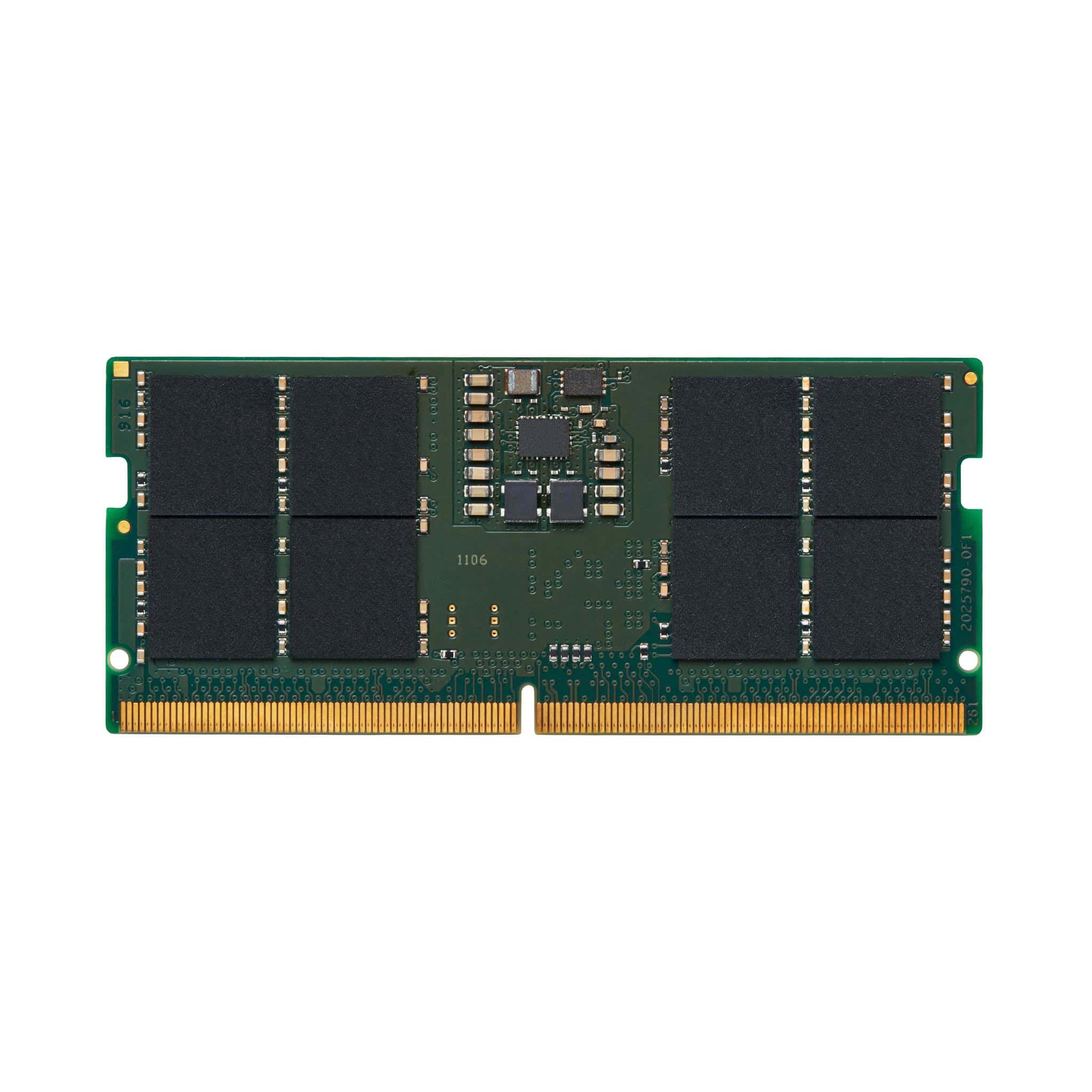 Kingston Technology KCP556SS8-16 geheugenmodule 16 GB 1 x 16 GB DDR5 5600 MT/s 262-pin SO-DIMM (KCP556SS8-16) thumbnail