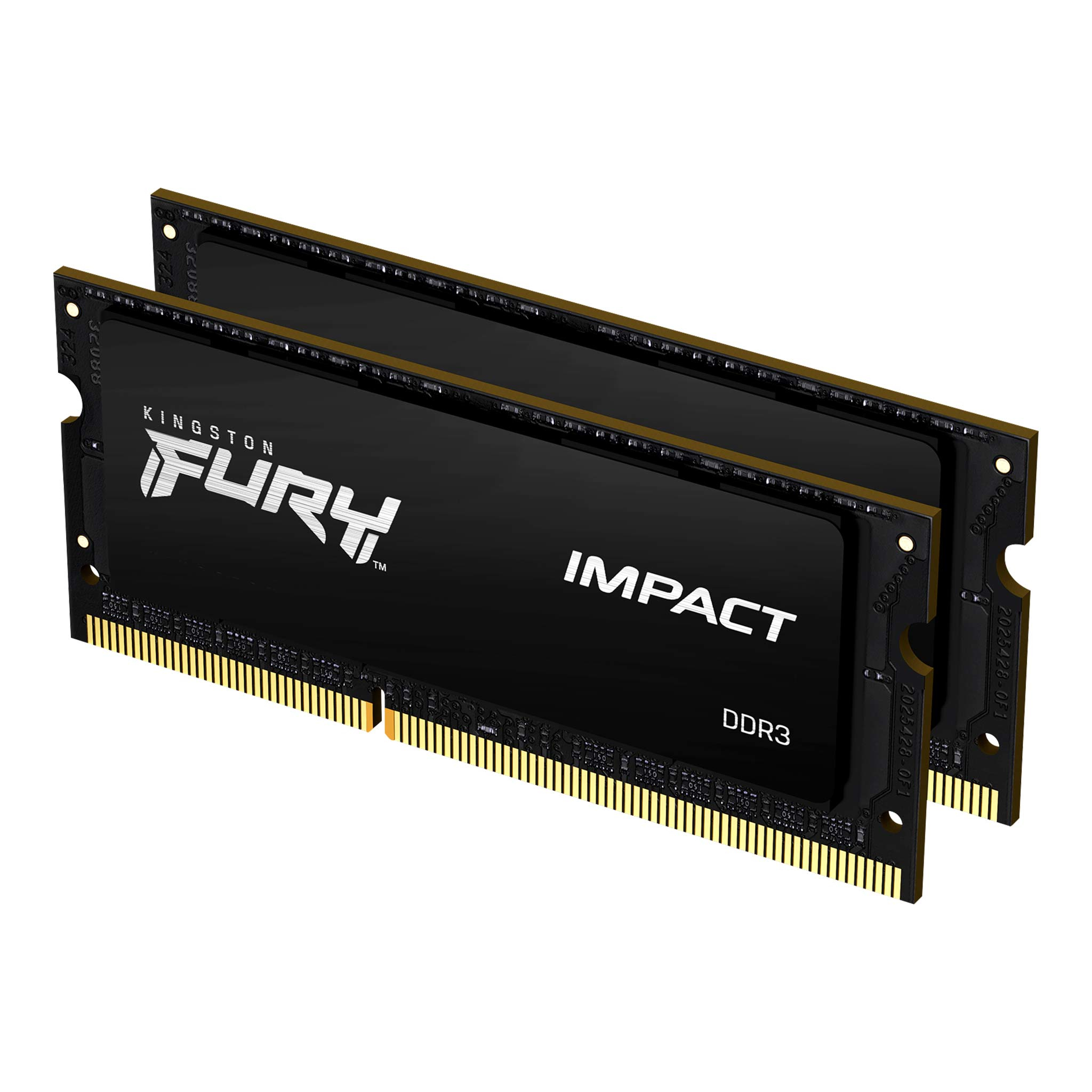 Kingston Technology KF318LS11IBK2/16 geheugenmodule 16 GB 2 x 8 GB DDR3 204-pin SO-DIMM (KF318LS11IBK2/16) thumbnail