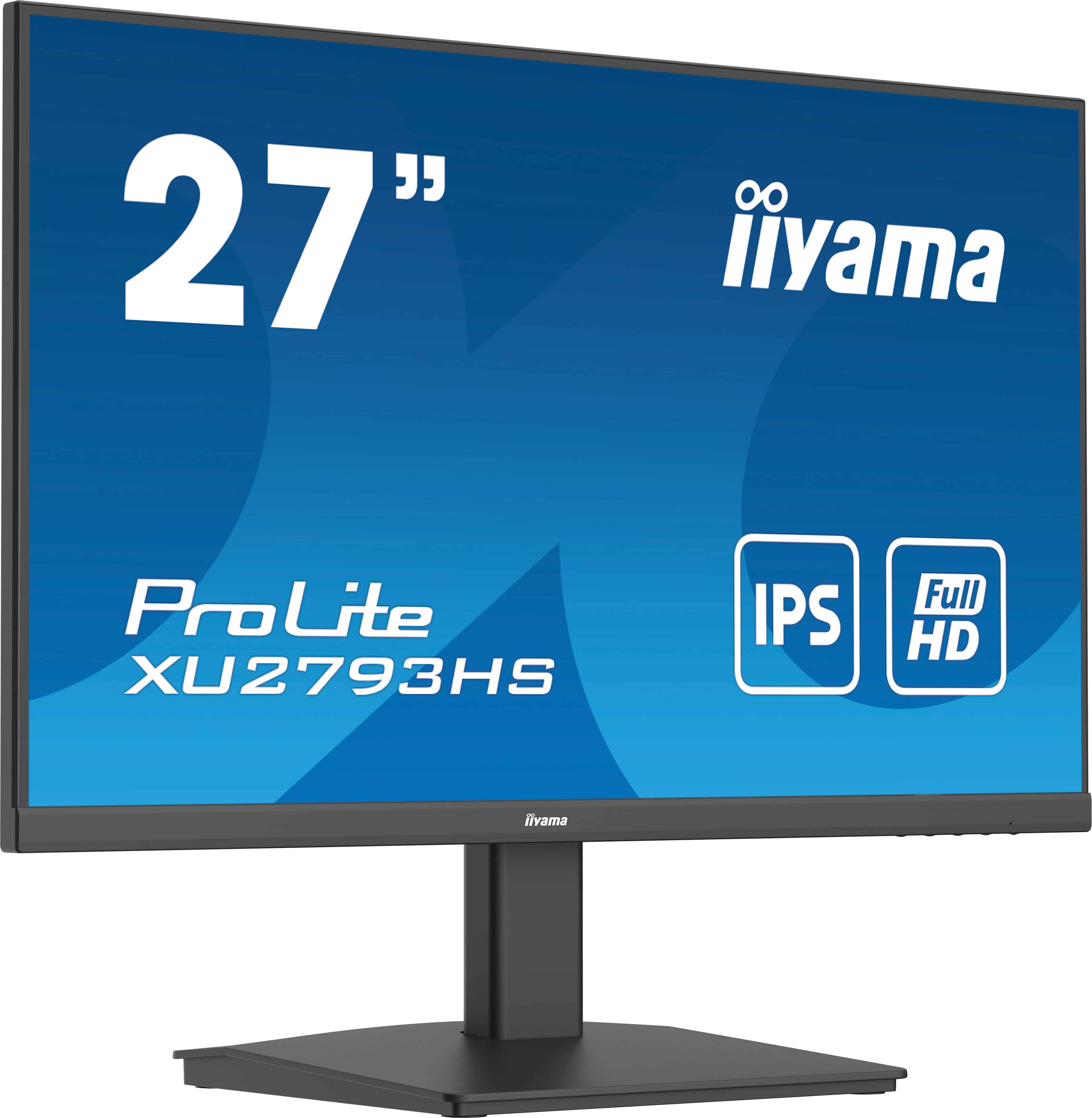 iiyama ProLite XU2793HS-B7 computer monitor 68,6 cm (27) 1920 x 1080 Pixels Full HD LED Zwart (XU2793HS-B7) thumbnail