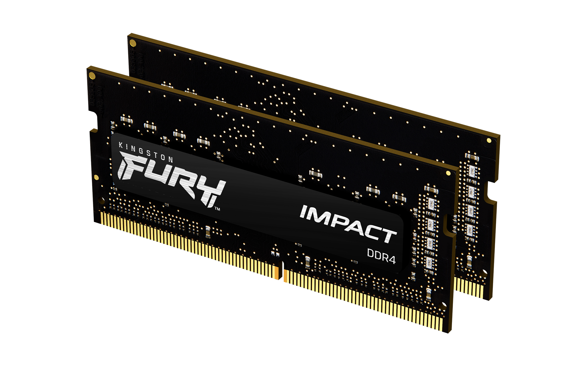 Kingston Technology FURY 16GB 3200MT/s DDR4 CL20 SODIMM (Kit of 2) Impact (KF432S20IBK2/16) thumbnail