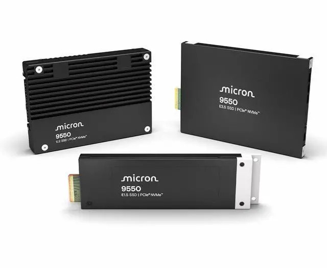 Micron 9550 PRO 30720GB NVMe U.2 SSD (MTFDLAL30T7THA-1BK1DABYYR) thumbnail