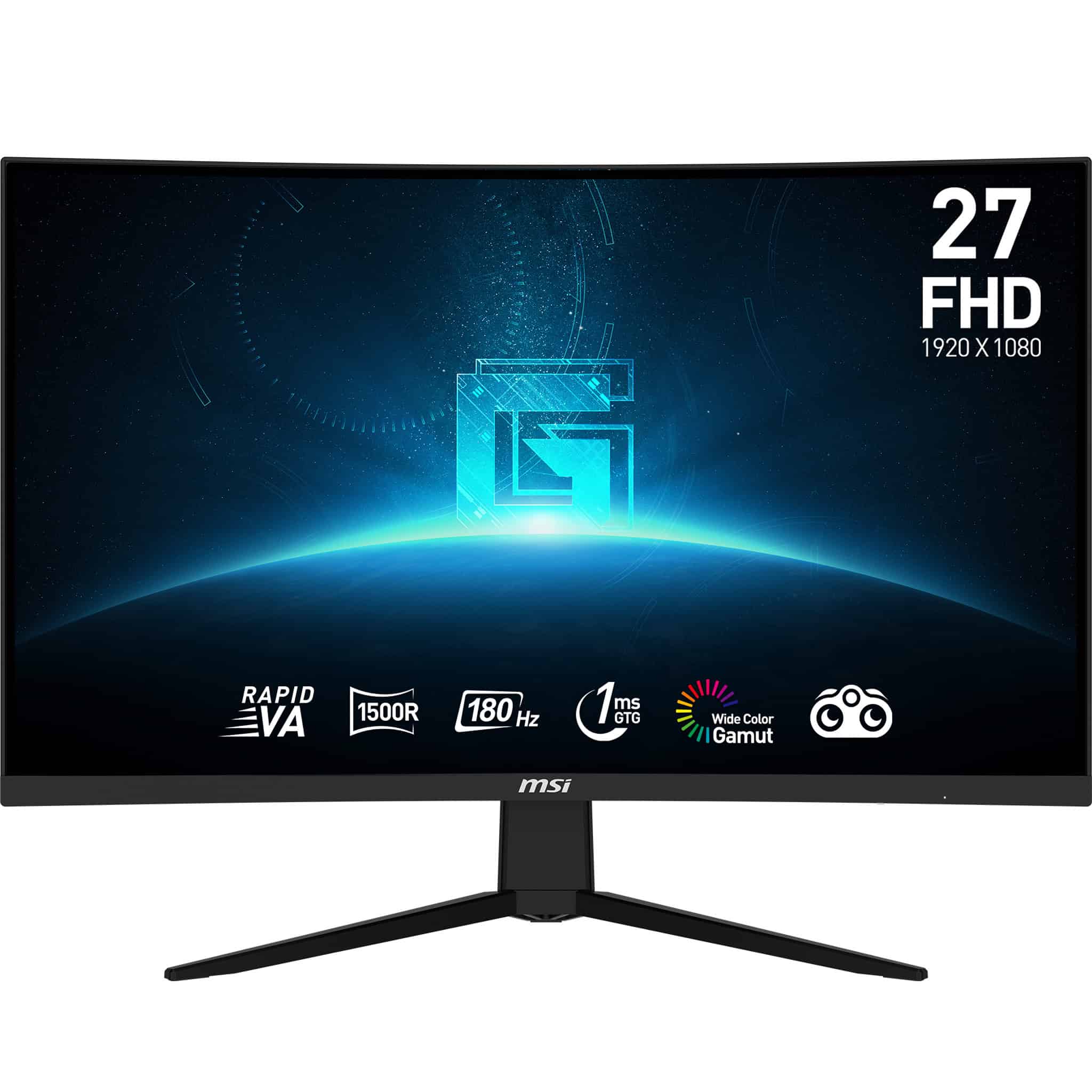 MSI G27C3F computer monitor 68,6 cm (27) 1920 x 1080 Pixels Full HD LCD Zwart (G27C3F) thumbnail