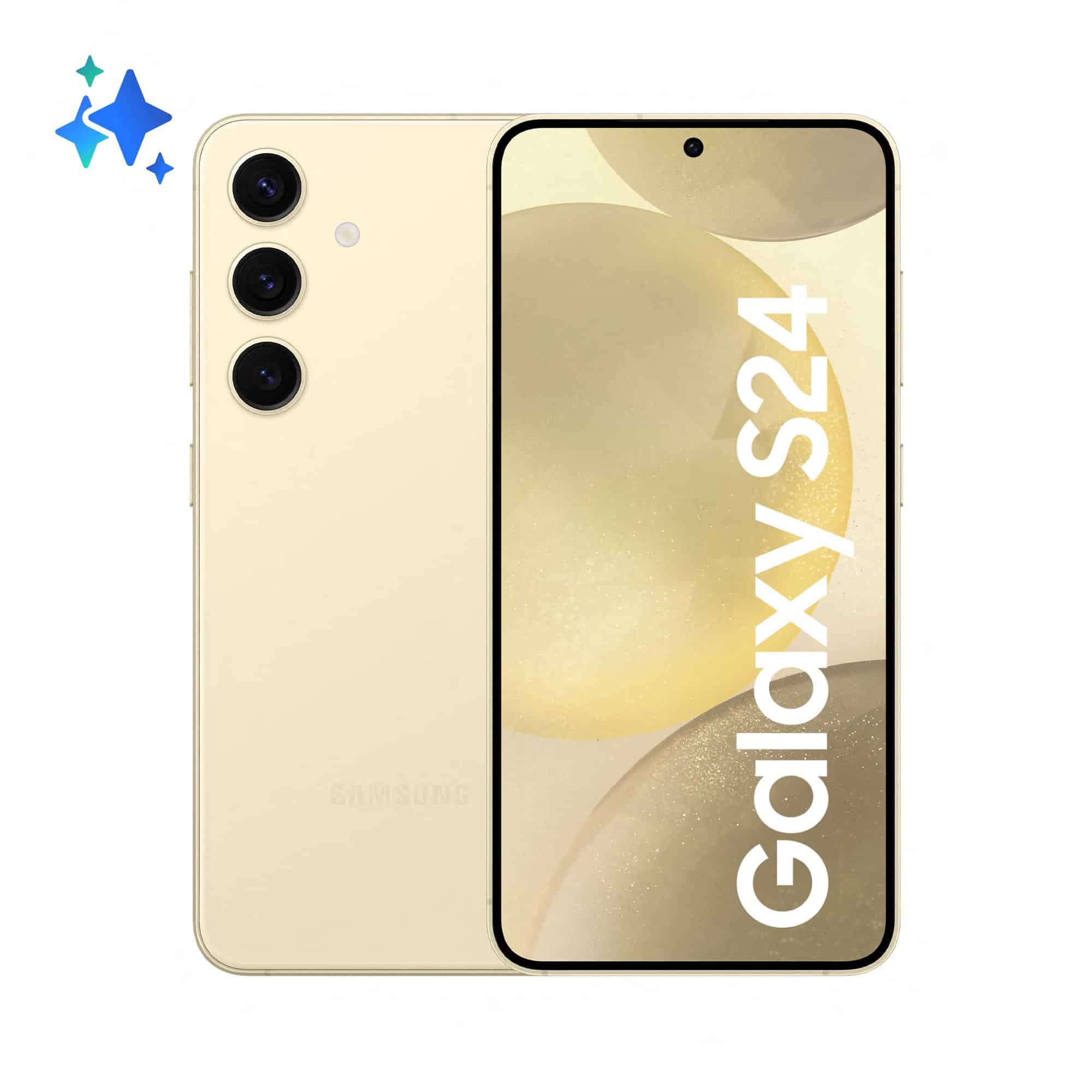 Samsung Galaxy S24 15,8 cm (6.2) Dual SIM 5G USB Type-C 8 GB 256 GB 4000 mAh Amber, Geel (SM-S921BZYGEUE) thumbnail