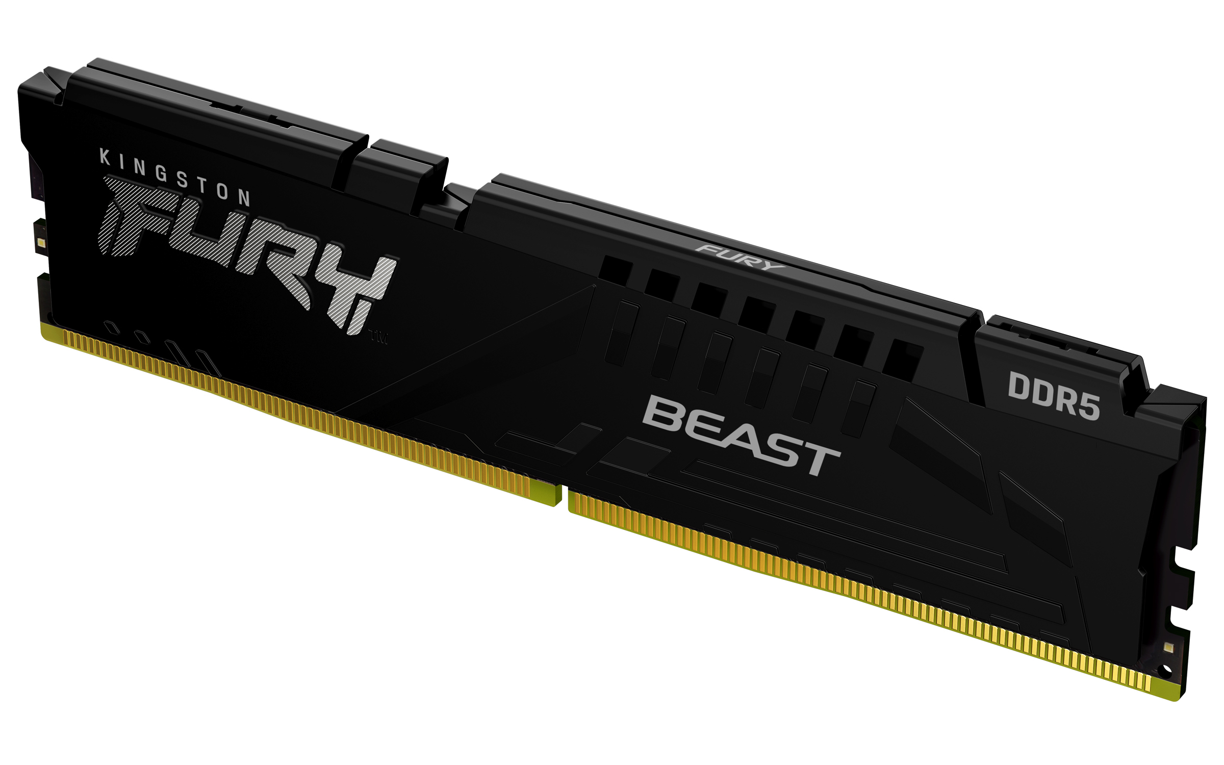 Kingston Technology FURY Beast 16GB 5600MT/s DDR5 CL36 DIMM Black (KF556C36BBE-16) thumbnail