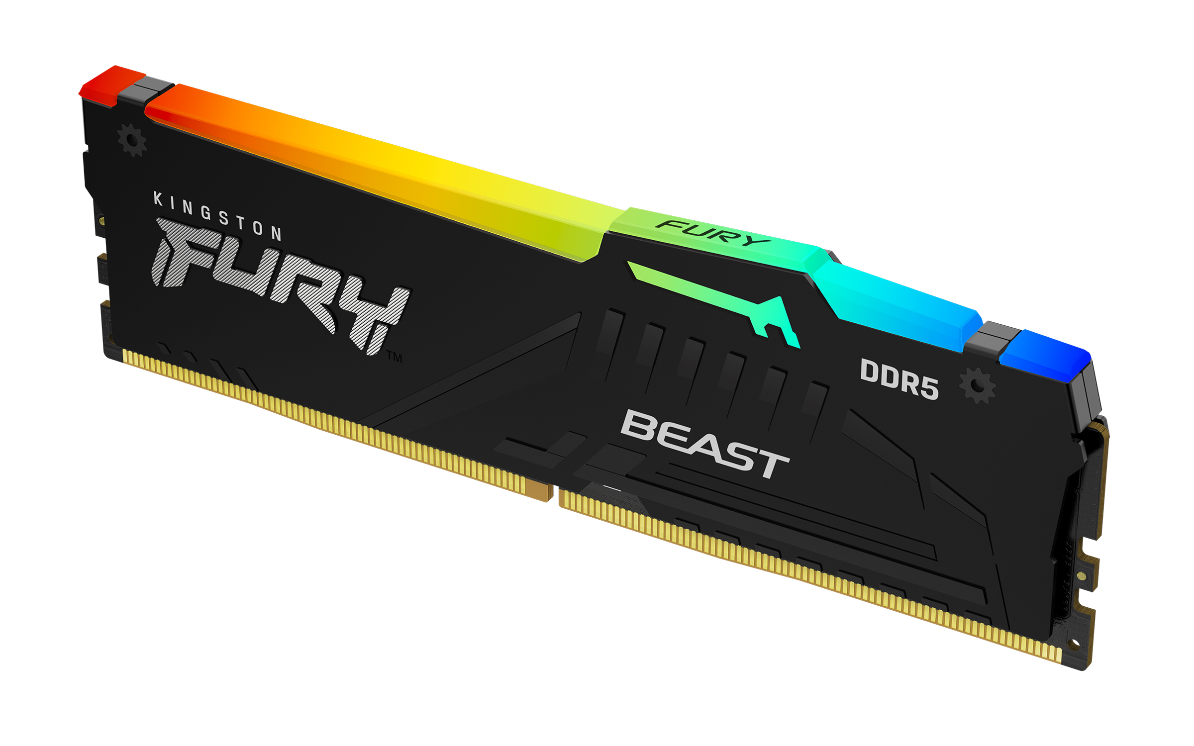 Kingston Technology FURY Beast 16GB 5600MT/s DDR5 CL40 DIMM RGB (KF556C40BBA-16) thumbnail