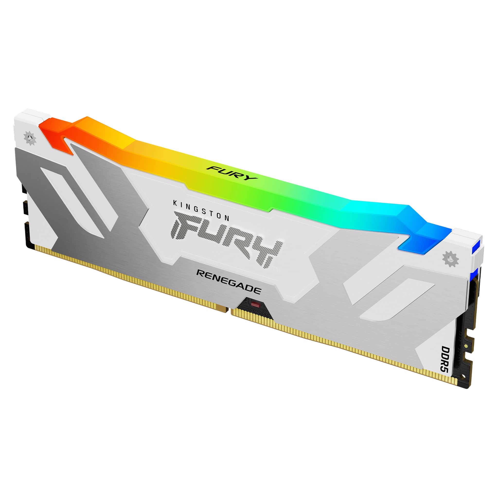 Kingston Technology FURY Renegade RGB geheugenmodule 16 GB 1 x 16 GB DDR5 6400 MHz (KF564C32RWA-16) thumbnail