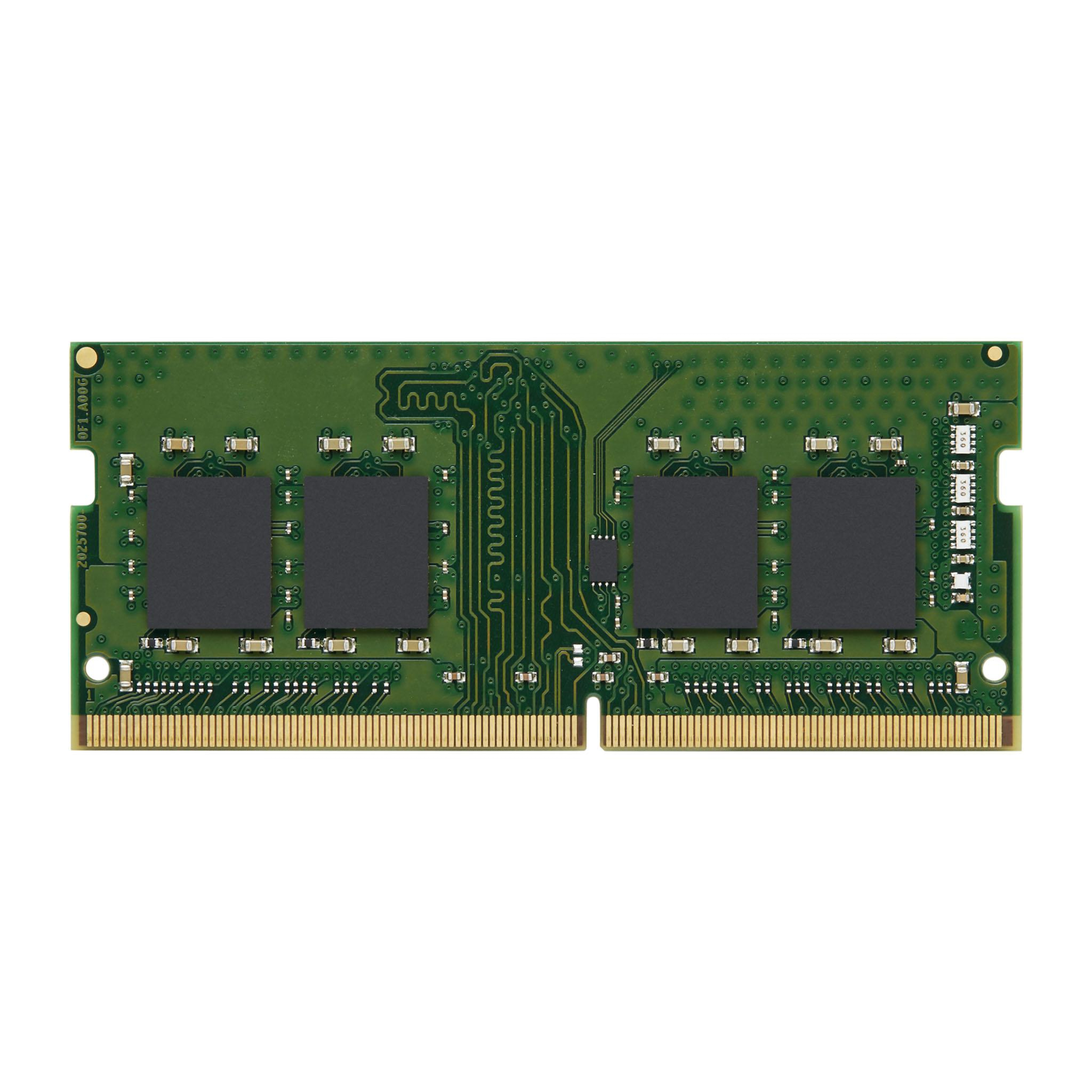 Kingston Technology ValueRAM geheugenmodule 8 GB 1 x 8 GB DDR4 3200 MT/s 260-pin SO-DIMM (KVR32S22S8/8) thumbnail