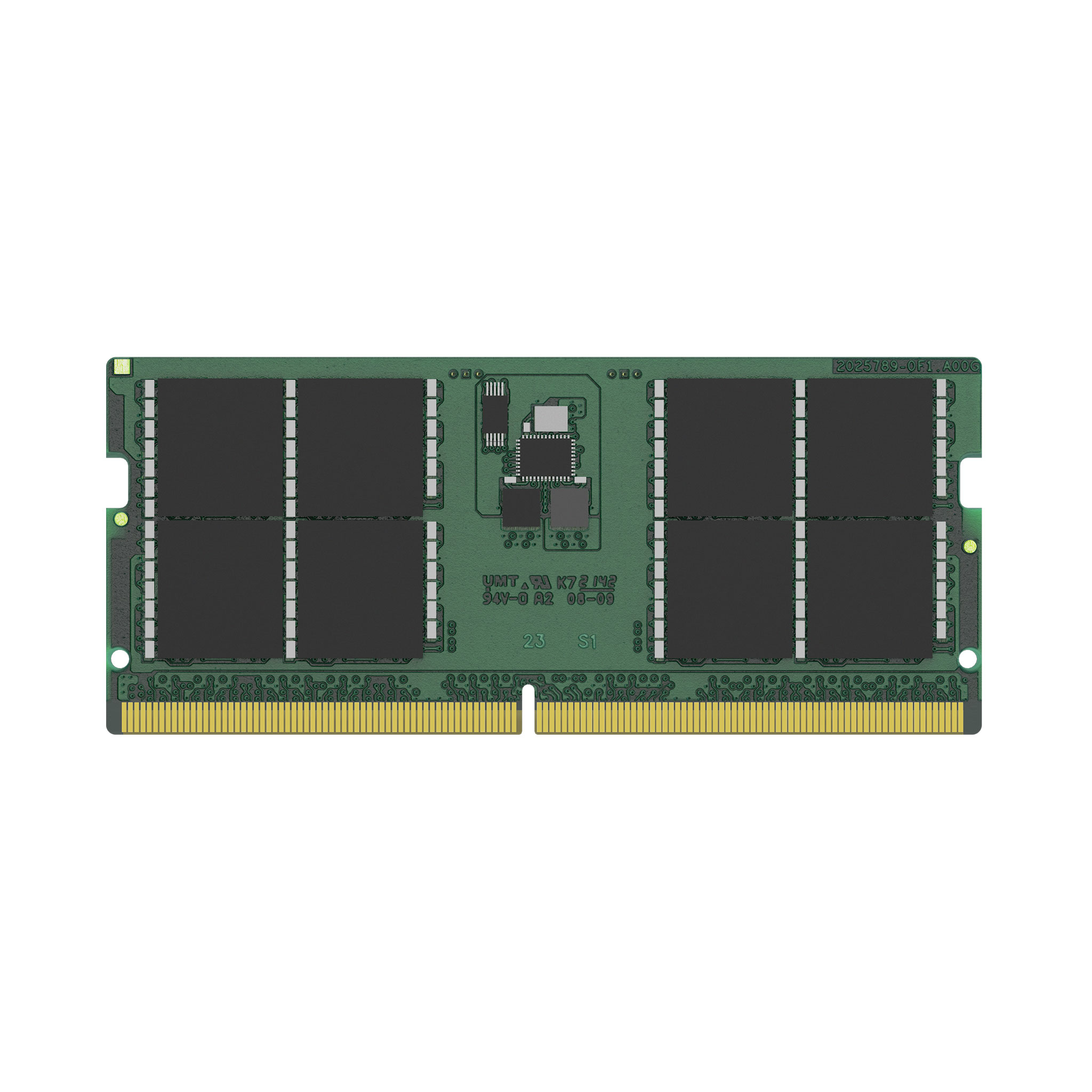 Kingston Technology ValueRAM geheugenmodule 32 GB 1 x 32 GB DDR5 5600 MT/s 262-pin SO-DIMM (KVR56S46BD8-32) thumbnail