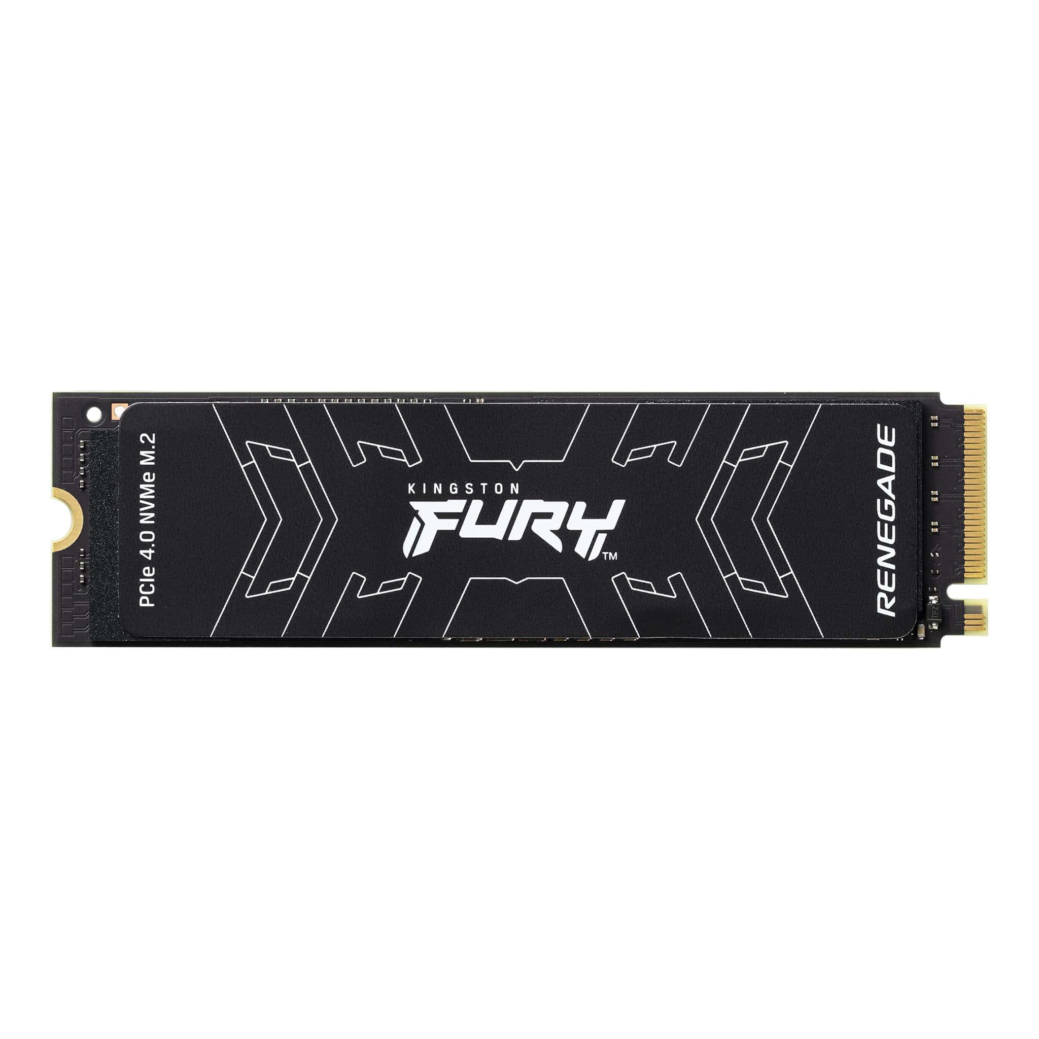 Kingston Technology FURY Renegade M.2 4000 GB PCI Express 4.0 3D TLC NVMe (SFYRD/4000G) thumbnail