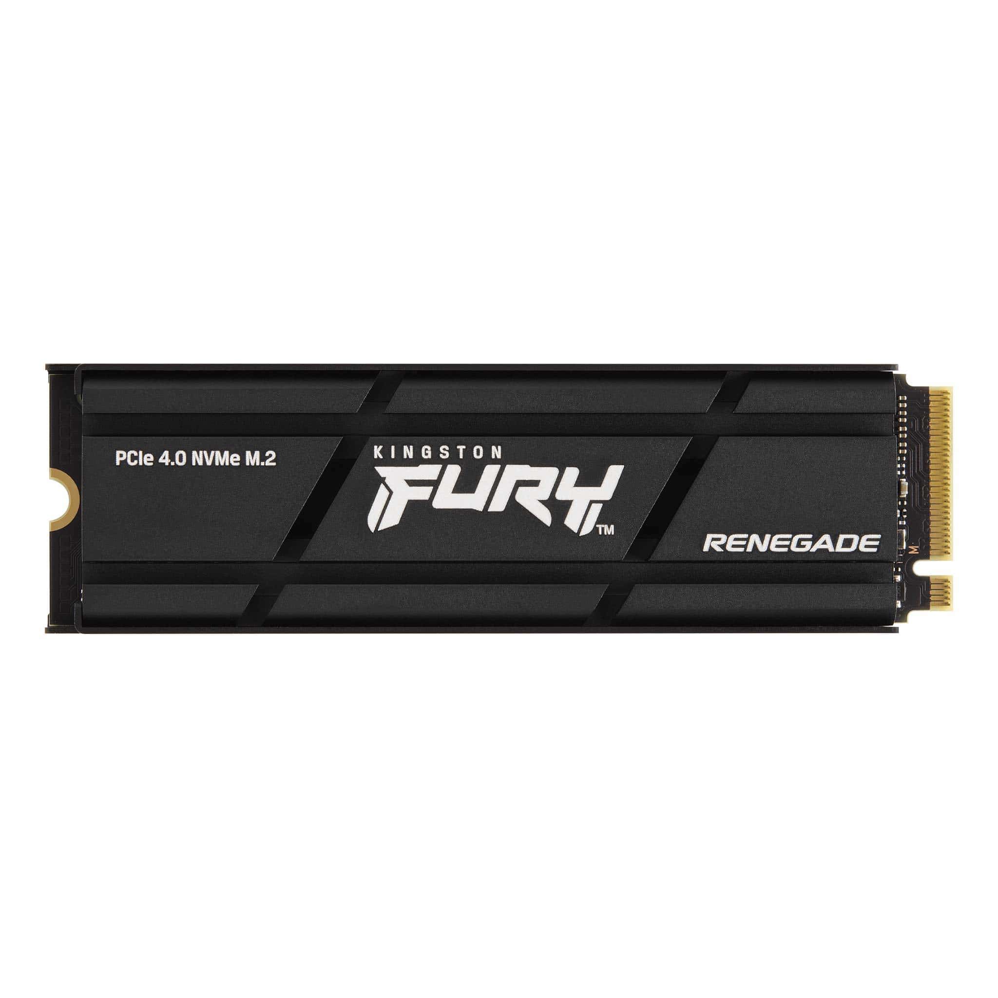 Kingston Technology FURY Renegade M.2 4000 GB PCI Express 4.0 3D TLC NVMe (SFYRDK/4000G) thumbnail