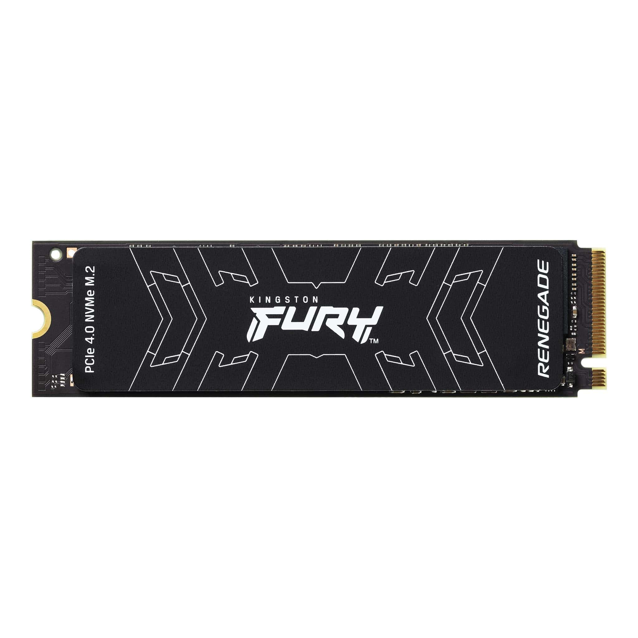 Kingston Technology FURY Renegade M.2 1000 GB PCI Express 4.0 3D TLC NVMe (SFYRS/1000G) thumbnail