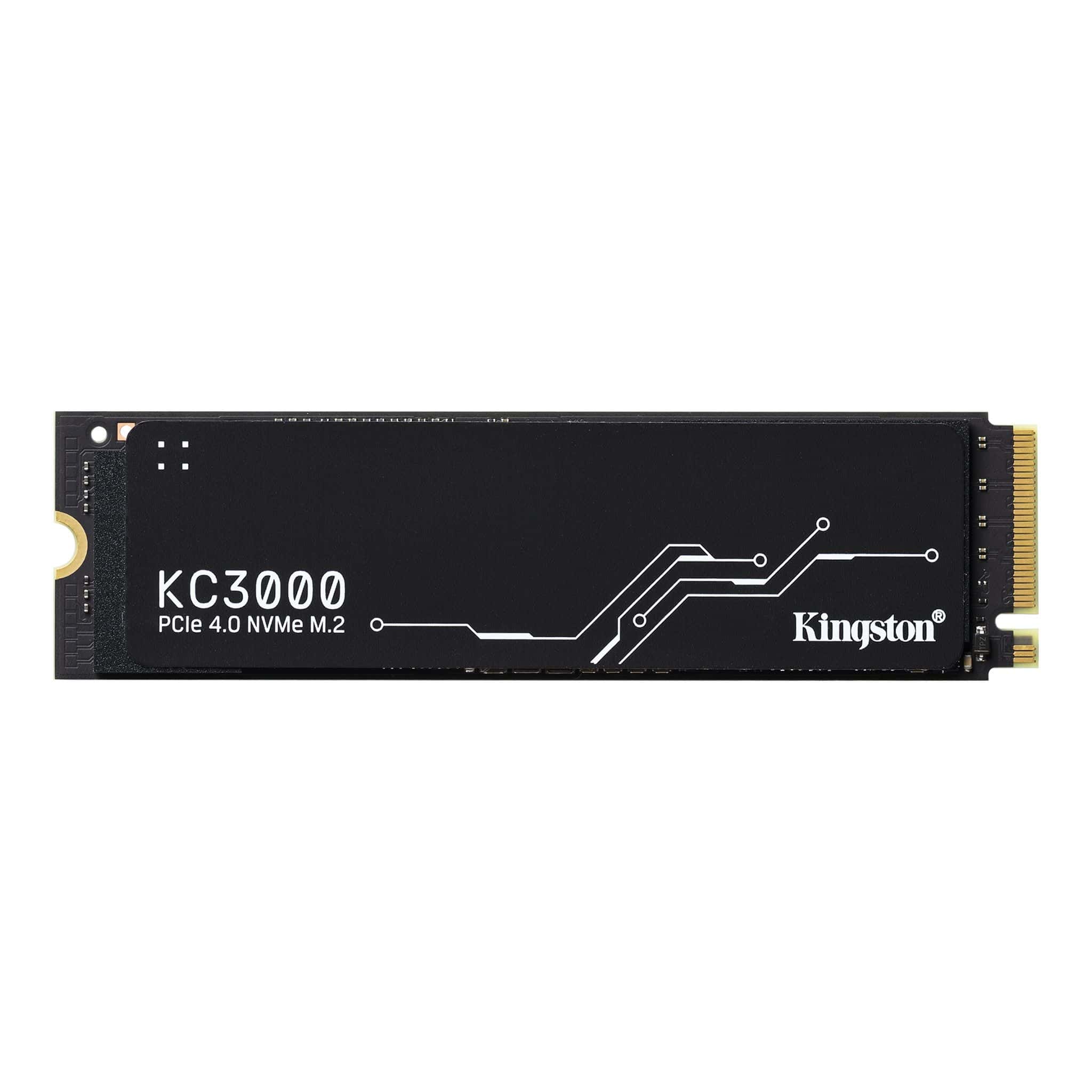 Kingston Technology KC3000 M.2 2048 GB PCI Express 4.0 3D TLC NVMe (SKC3000D/2048G) thumbnail