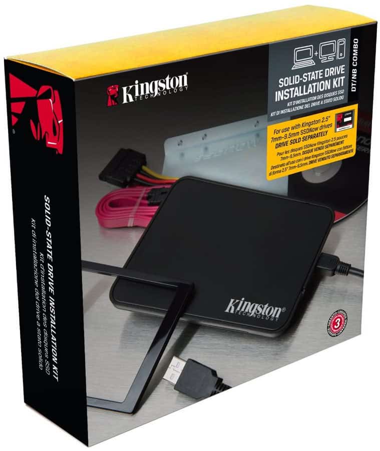 Kingston Technology SNA-B behuizing voor opslagstations HDD-behuizing Zwart 2.5 (SNA-B) thumbnail