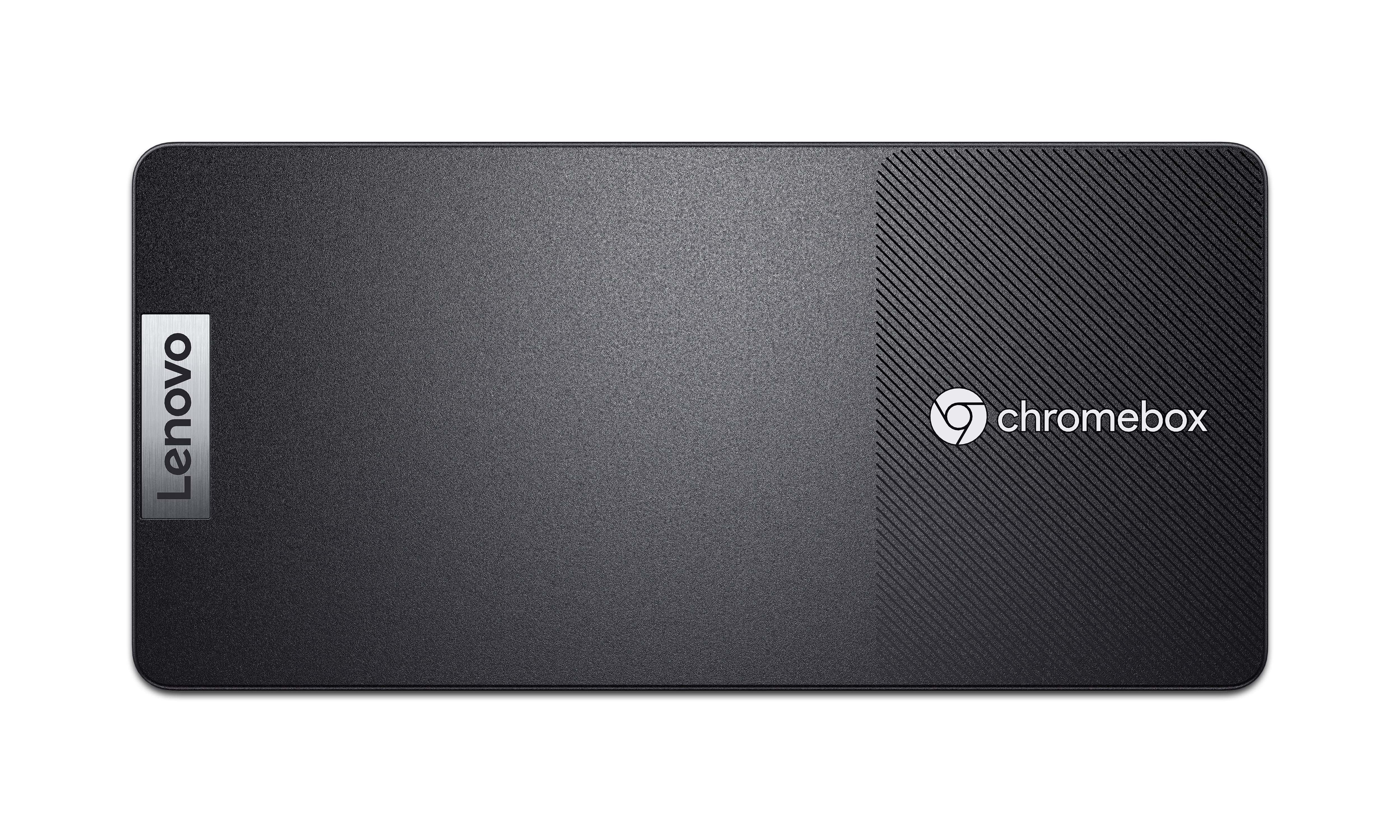 Lenovo Chromebox Micro Intel® Celeron® N N4500 8 GB LPDDR4x-SDRAM 32 GB eMMC ChromeOS Micro PC Mini PC Zwart (83F9000BGE) thumbnail