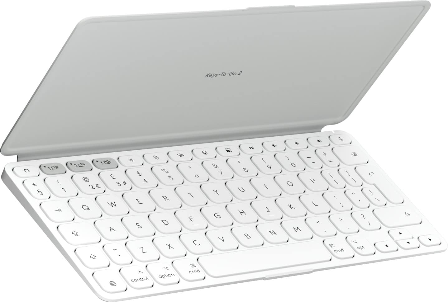 Logitech Keys-To-Go 2 toetsenbord Universeel Bluetooth QWERTY US International Wit (920-013018) thumbnail