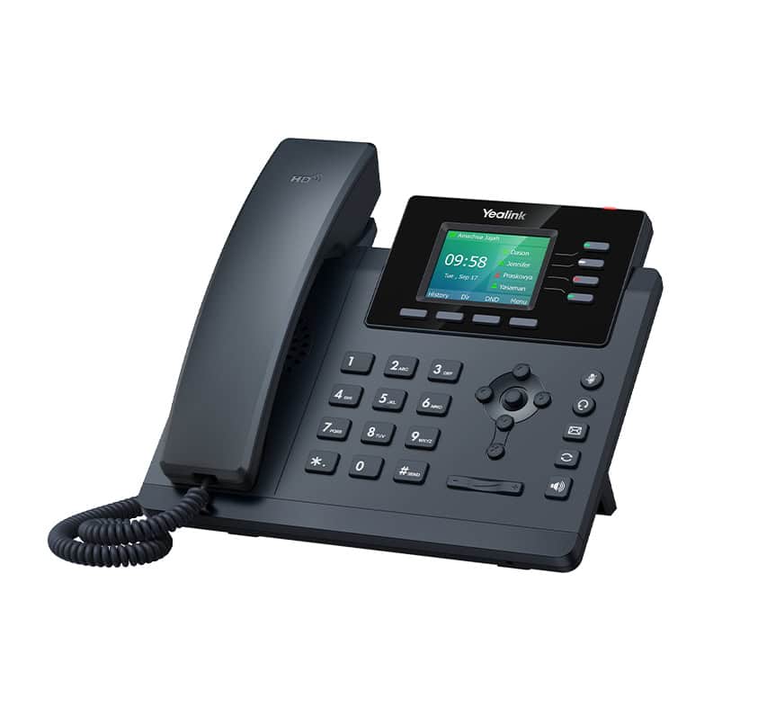 Yealink SIP-T34W IP telefoon Zwart 4 regels LED Wifi (1301037) thumbnail