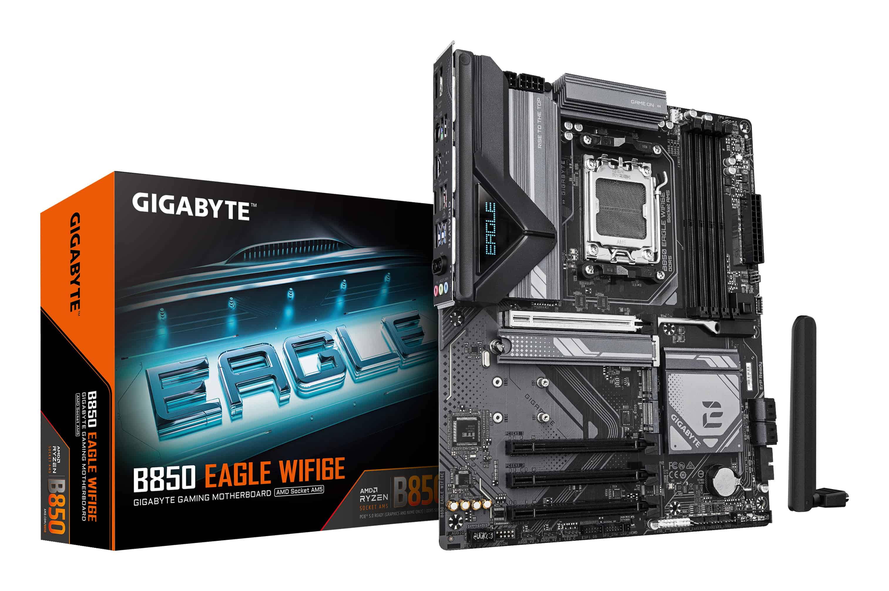 GIGABYTE B850 EAGLE WIFI6E moederbord AMD B850 Socket AM5 ATX (B850 EAGLE WIFI6E) thumbnail