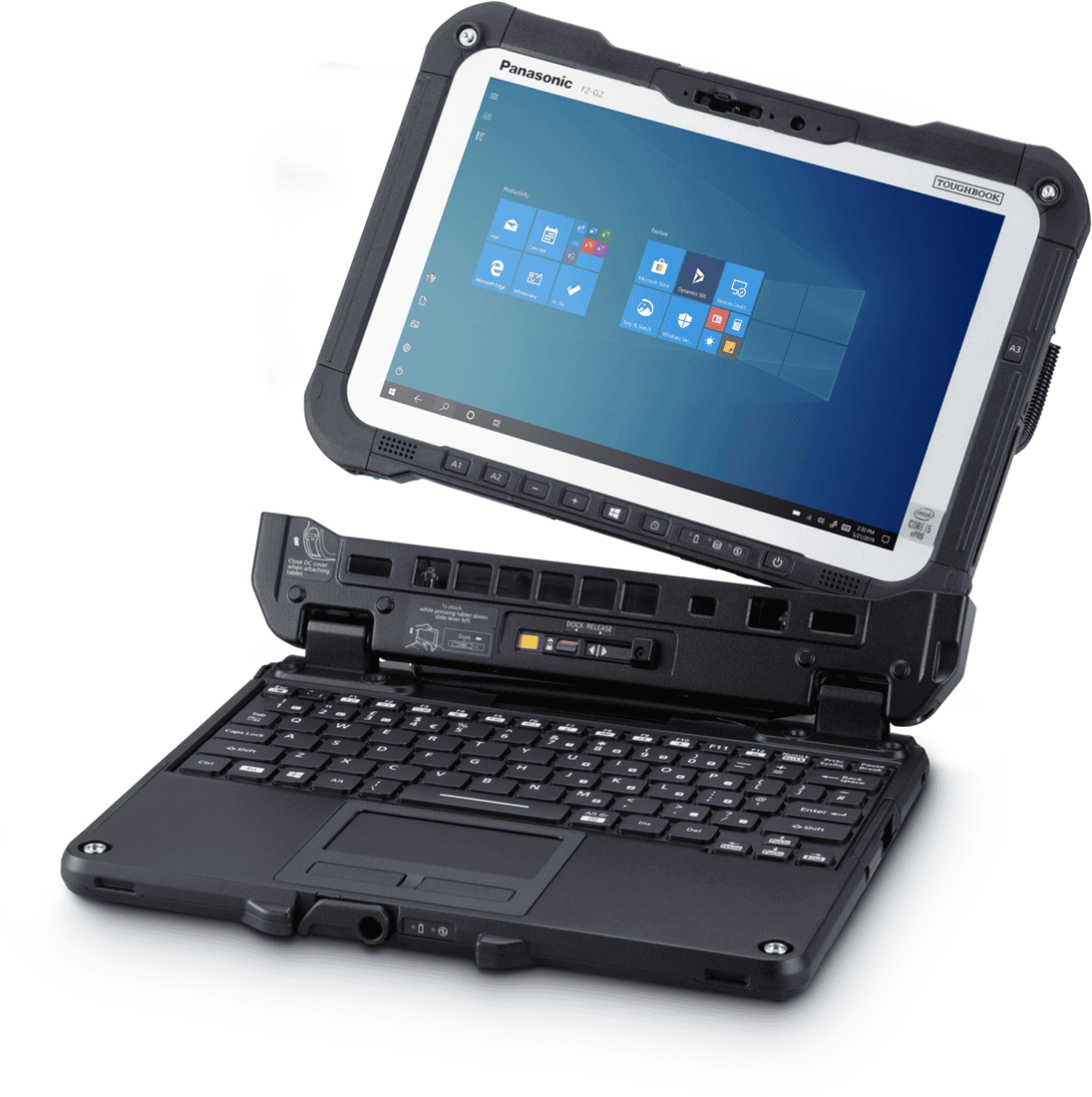 Panasonic Toughbook FZ-G2mk3 - WWAN 5G & GPS included - 512GB SSD - 16GB Mem - Large battery - Win 11 pro - 3yr ToughWarranty (FZ-G2NZ02SB4) thumbnail