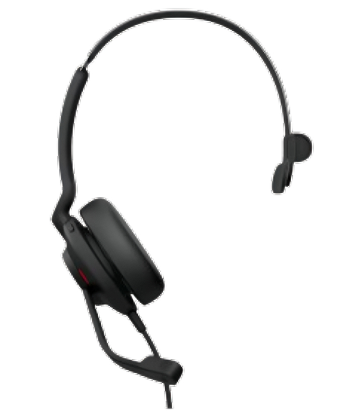 Jabra Evolve2 30 SE USB C/A MS Mono Headset Bedraad Handheld Kantoor/callcenter USB Type-C / USB Type-A Zwart (23189-899-779) thumbnail