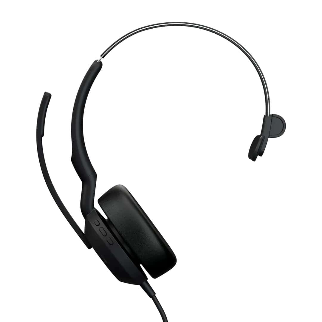 Jabra Evolve2 50 Headset Bedraad Hoofdband Kantoor/callcenter USB Type-C / USB Type-A Bluetooth Zwart (25089-899-799) thumbnail