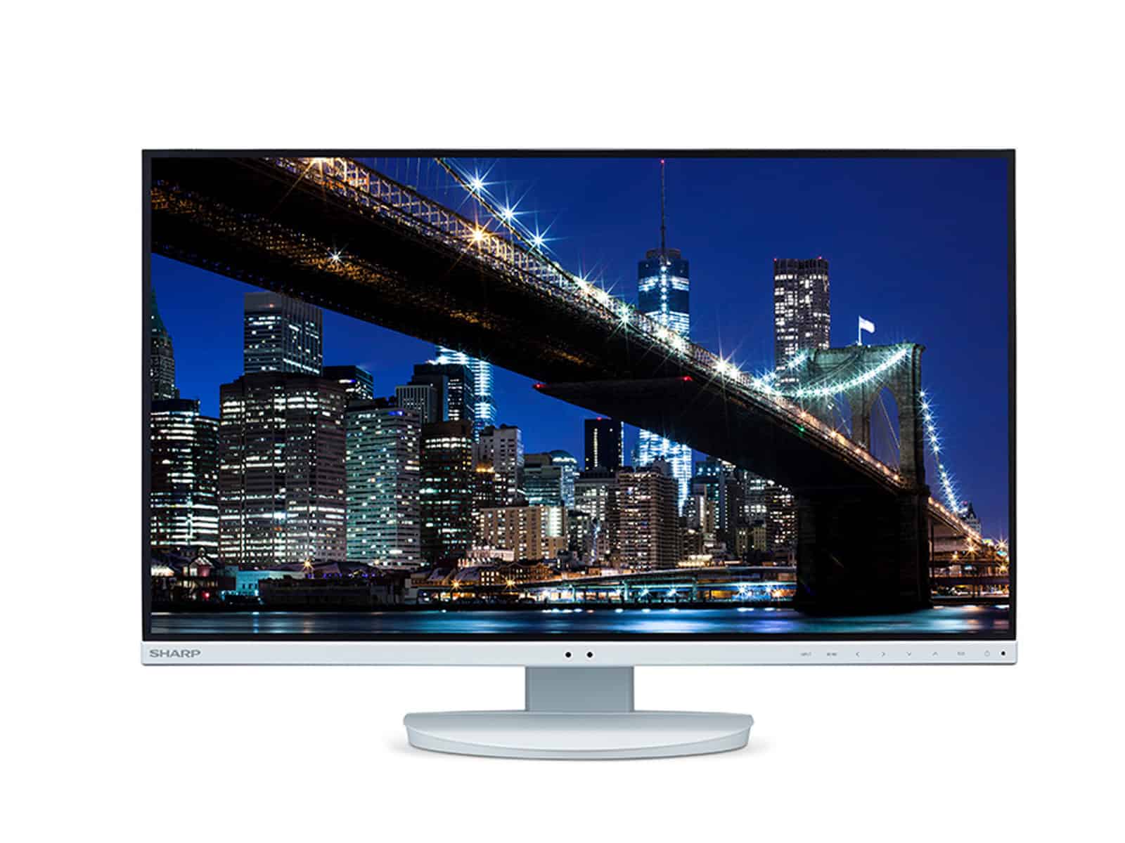 Sharp MultiSync EA272Q computer monitor 68,6 cm (27) 2560 x 1440 Pixels 4K Ultra HD LCD Wit (60006080) thumbnail