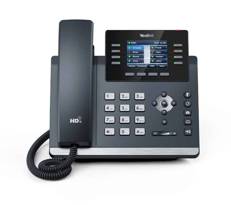 Yealink SIP-T44W IP telefoon Grijs 8 regels LCD Wifi (1301213) thumbnail