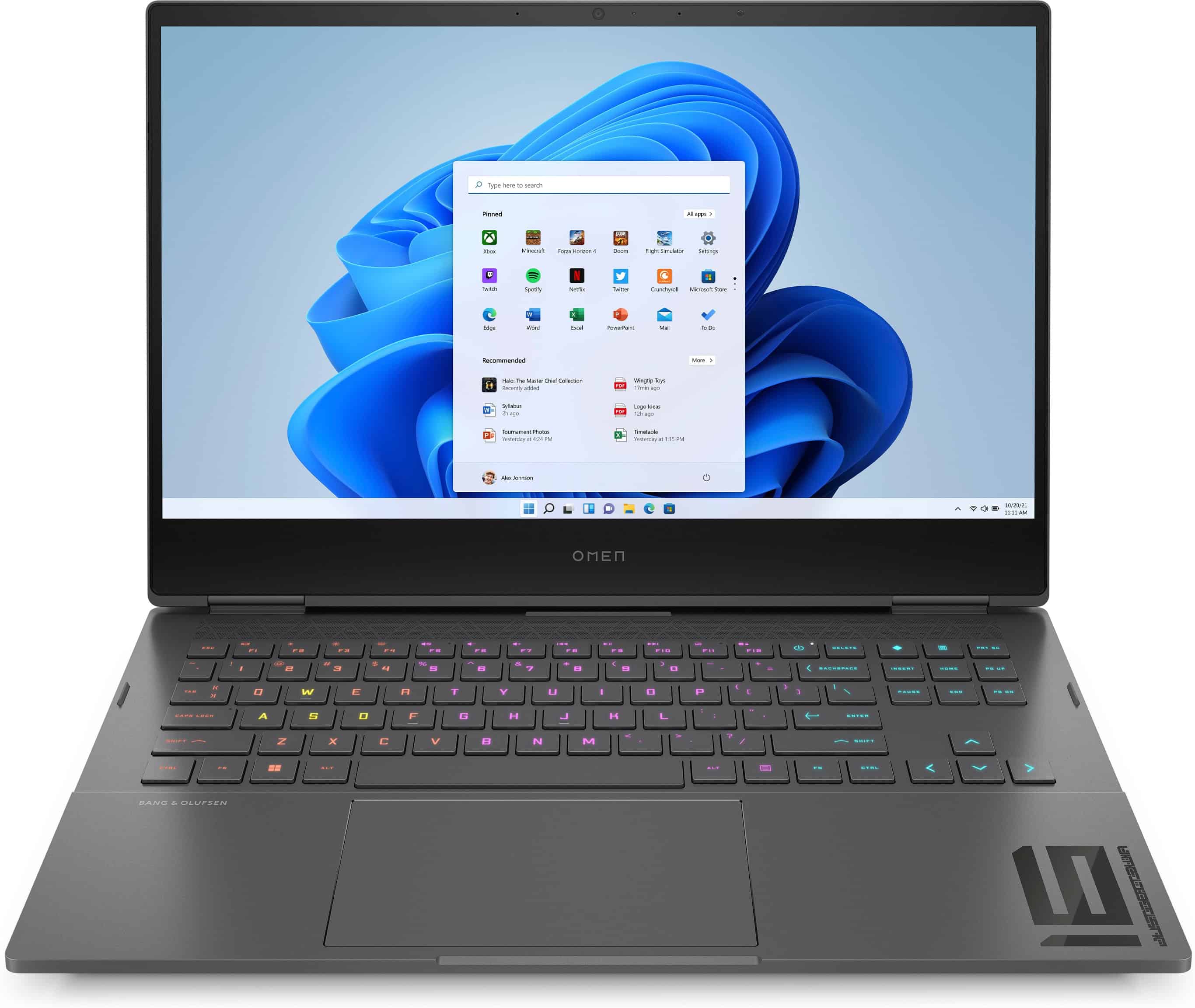 HP OMEN 16-n0280nd AMD Ryzen™ 7 6800H Laptop 40,9 cm (16.1) Quad HD 32 GB DDR5-SDRAM 1 TB SSD NVIDIA GeForce RTX 3070 Ti Wi-Fi 6 (802.11ax) Windows 11 Home Zwart (6G0W9EA#ABH) thumbnail