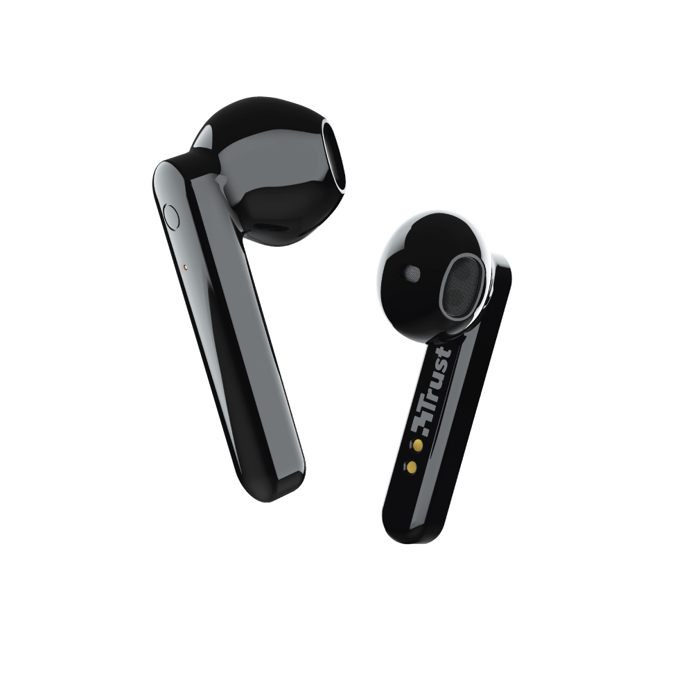 Trust Primo Touch - Stijlvolle draadloze oortjes - Bluetooth - Zwart (23712) thumbnail