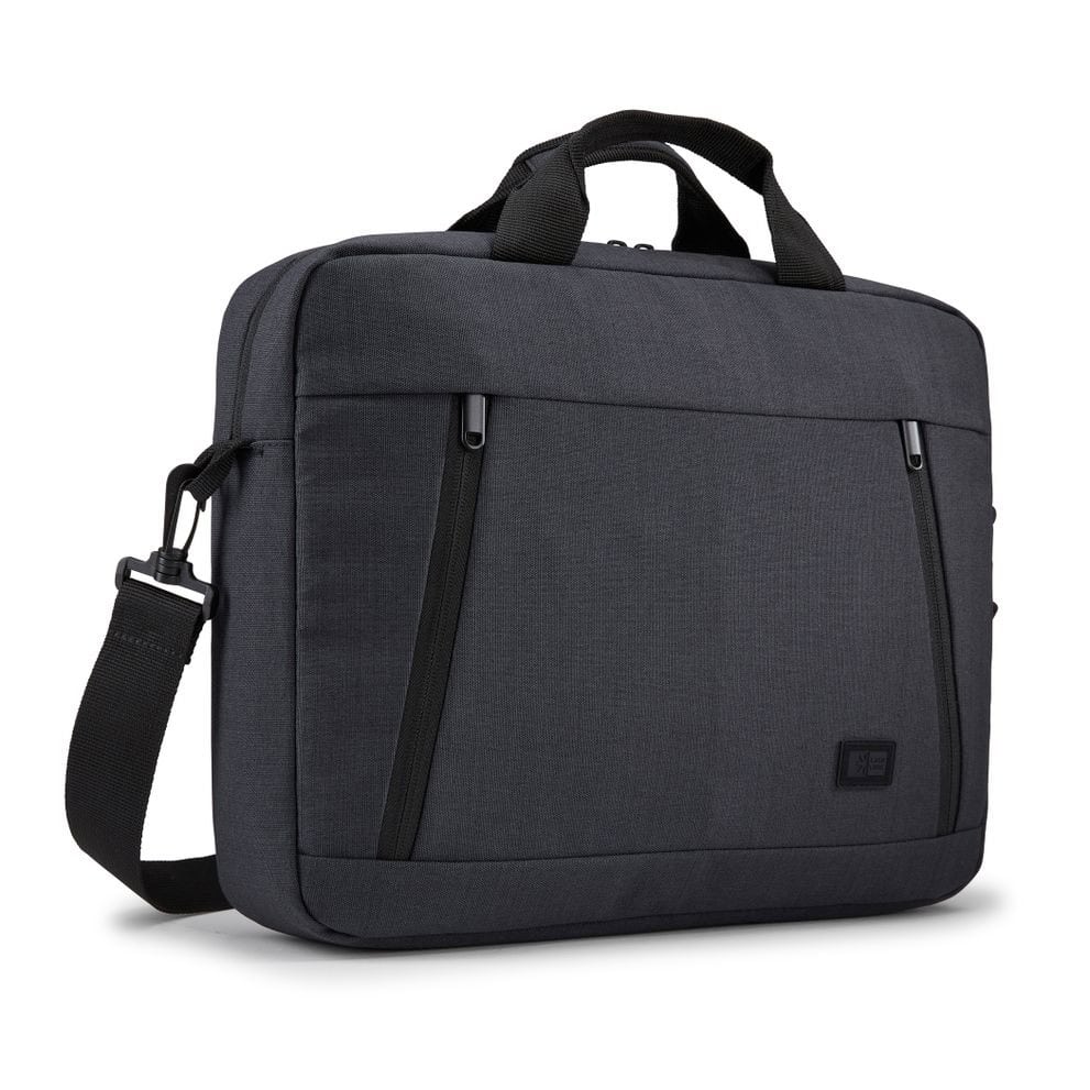 Case Logic Huxton HUXA214 Black 35,6 cm (14") Aktetas Zwart, Grijs (3205368) thumbnail