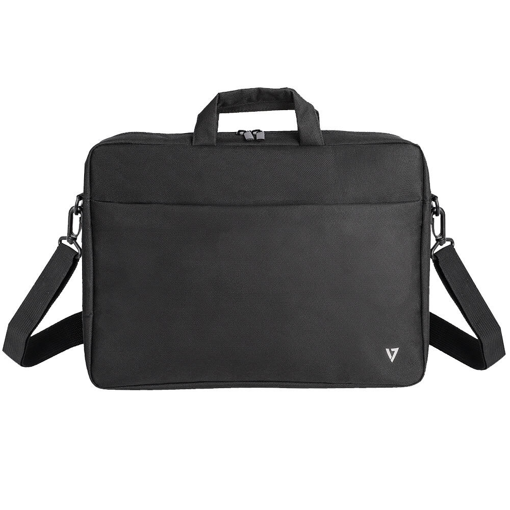 V7 CTK16-BLK laptoptas 39,6 cm (15.6") Aktetas Zwart (CTK16-BLK) thumbnail