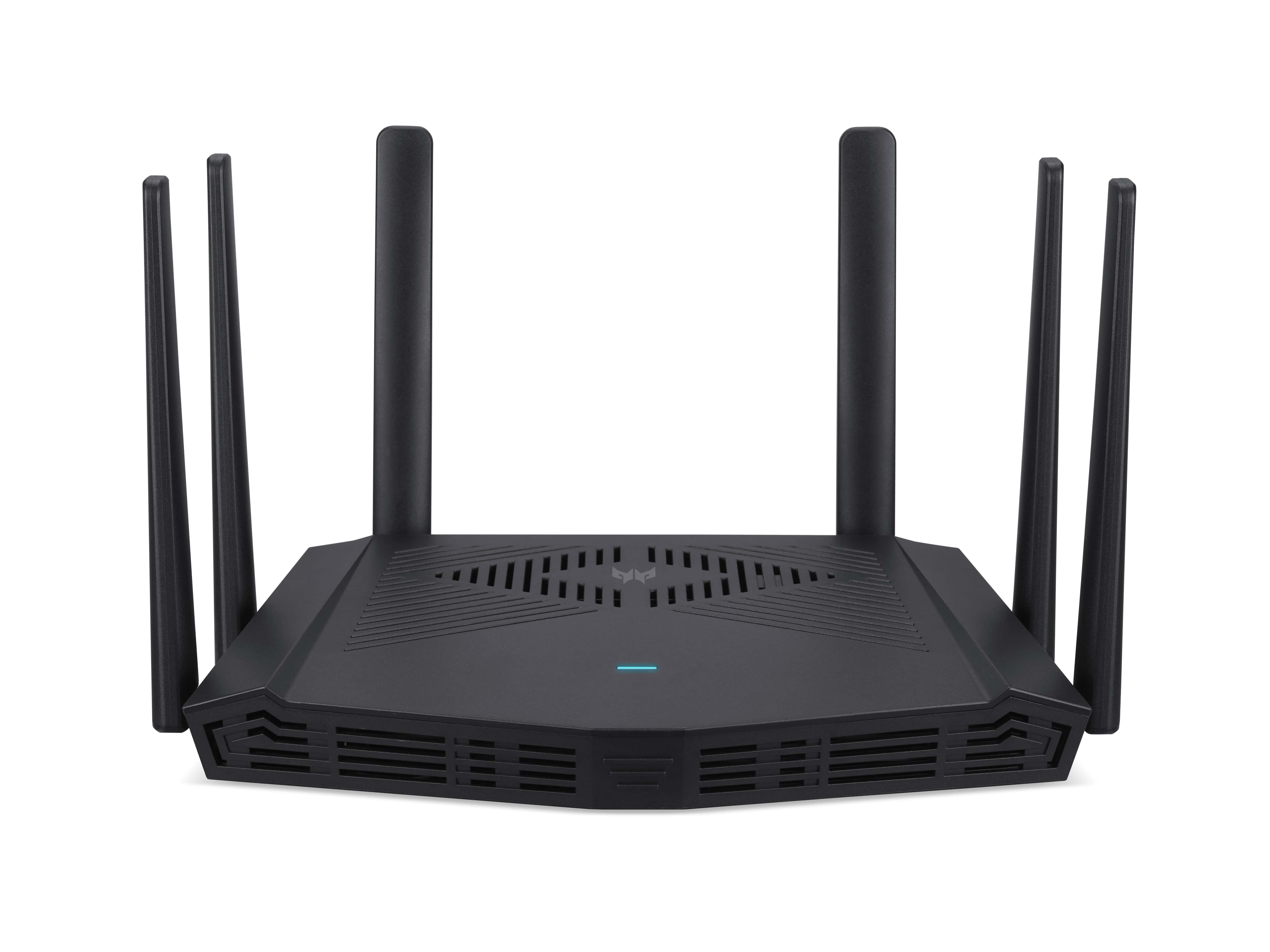 Acer Predator Connect W6x W-Fi 6 Gaming draadloze router Gigabit Ethernet Dual-band (2.4 GHz / 5 GHz) (FF.G2TTA.002) thumbnail Acer Predator Connect W6x W-Fi 6 Gaming draadloze router Gigabit Ethernet Dual-band (2.4 GHz / 5 GHz) (FF.G2TTA.002) thumbnail